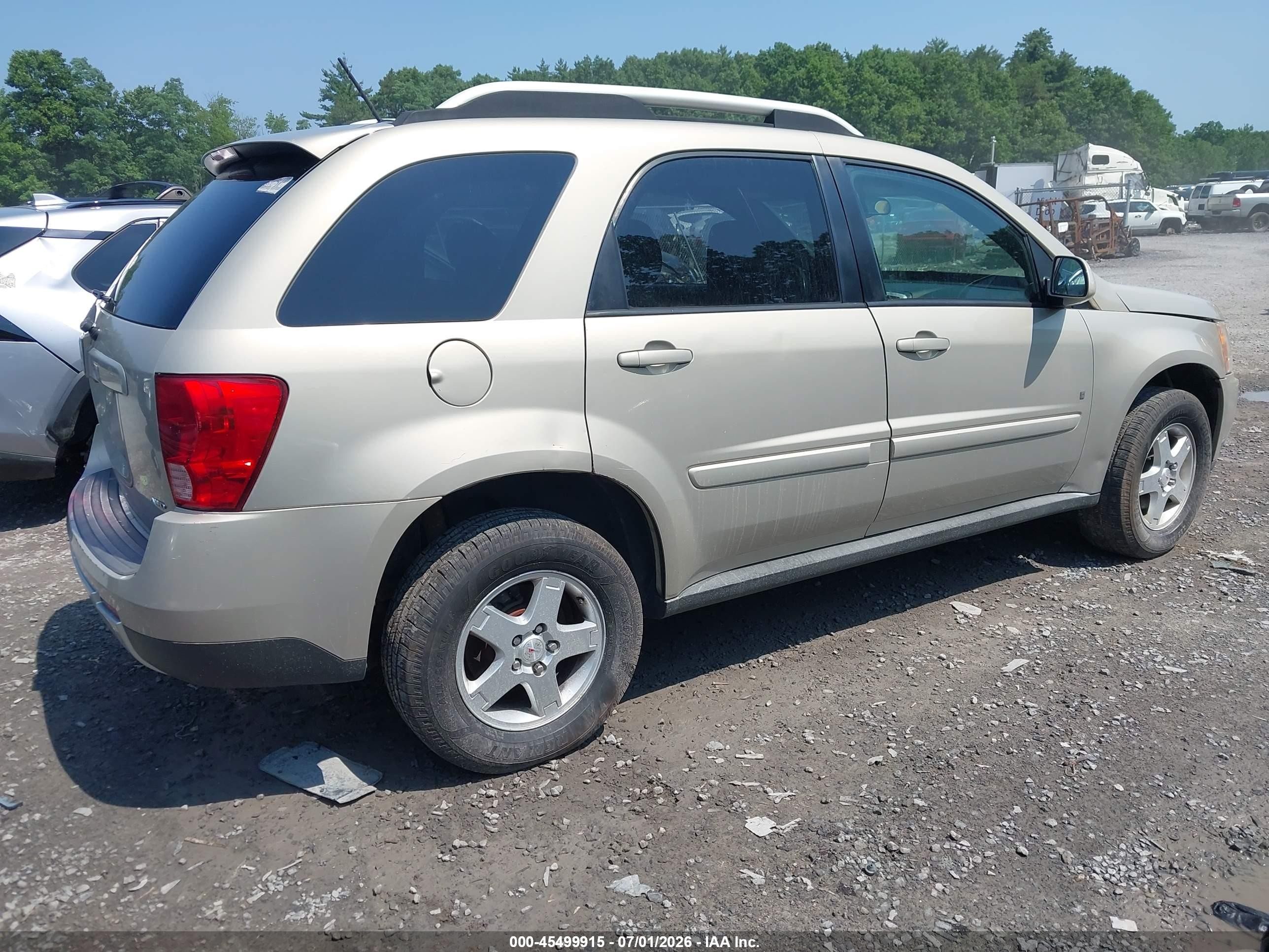 2009 Pontiac Torrent   Gold vin: 2CKDL43F296250935