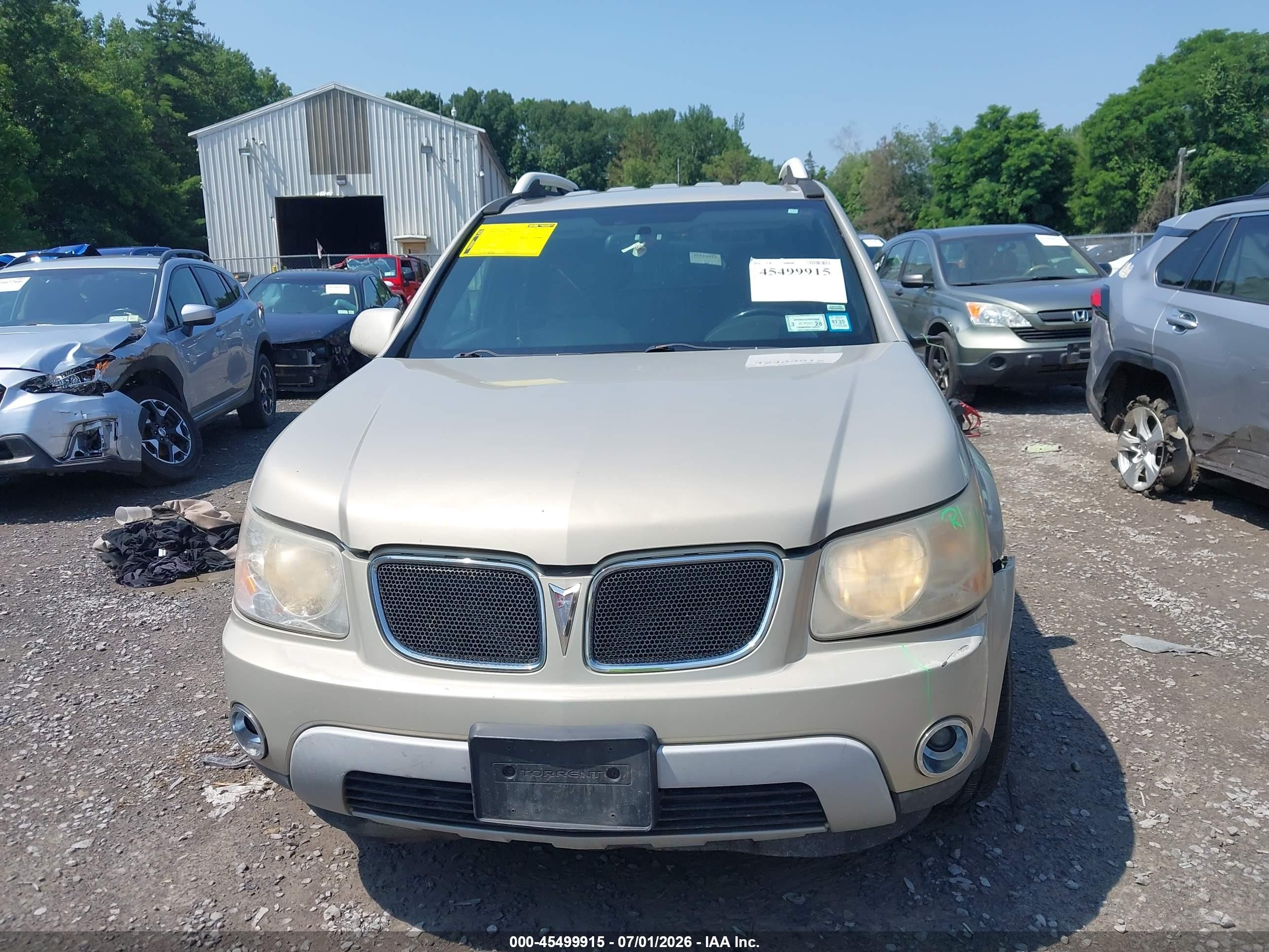 2009 Pontiac Torrent   Gold vin: 2CKDL43F296250935