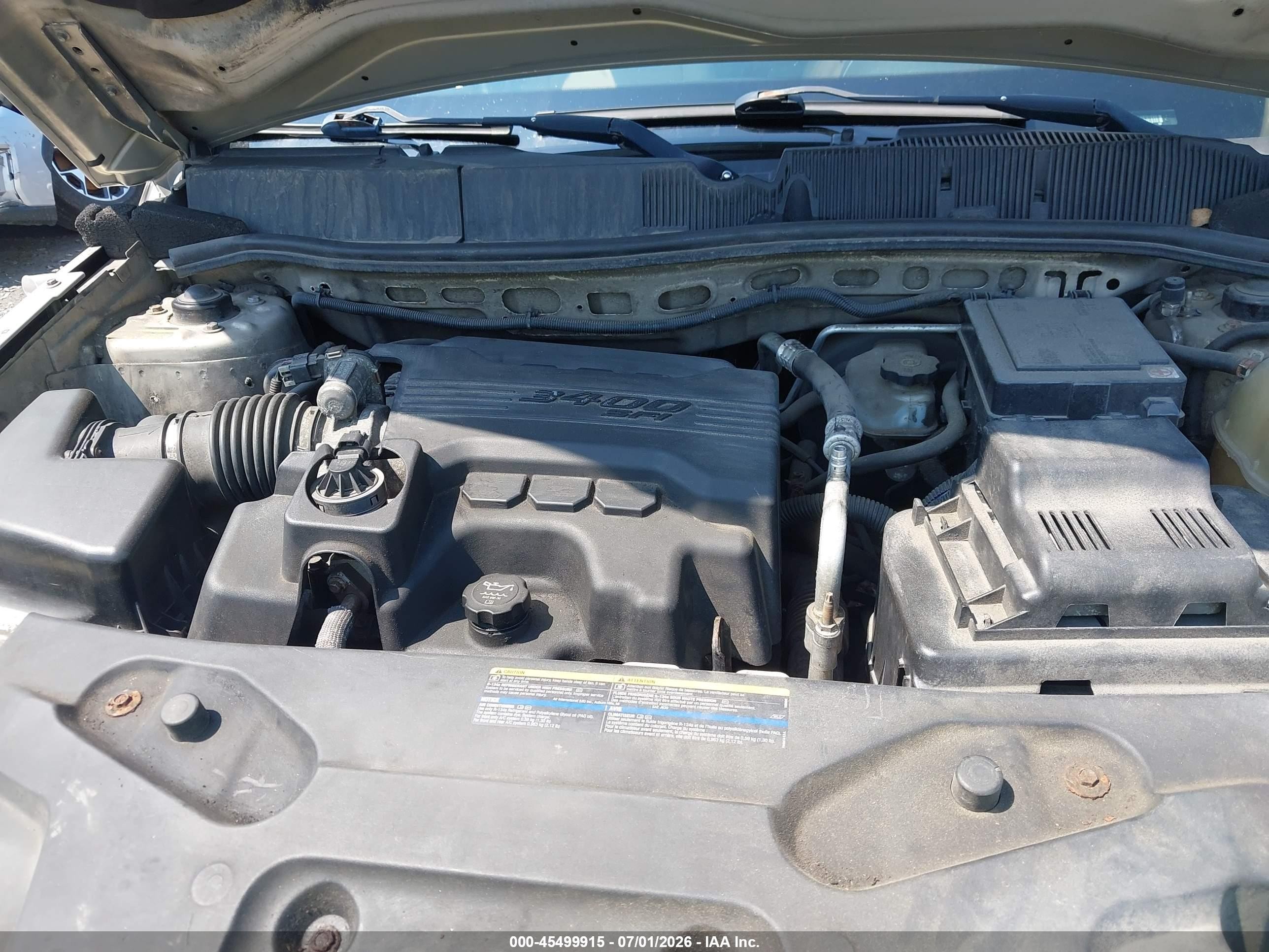 2009 Pontiac Torrent   Gold vin: 2CKDL43F296250935