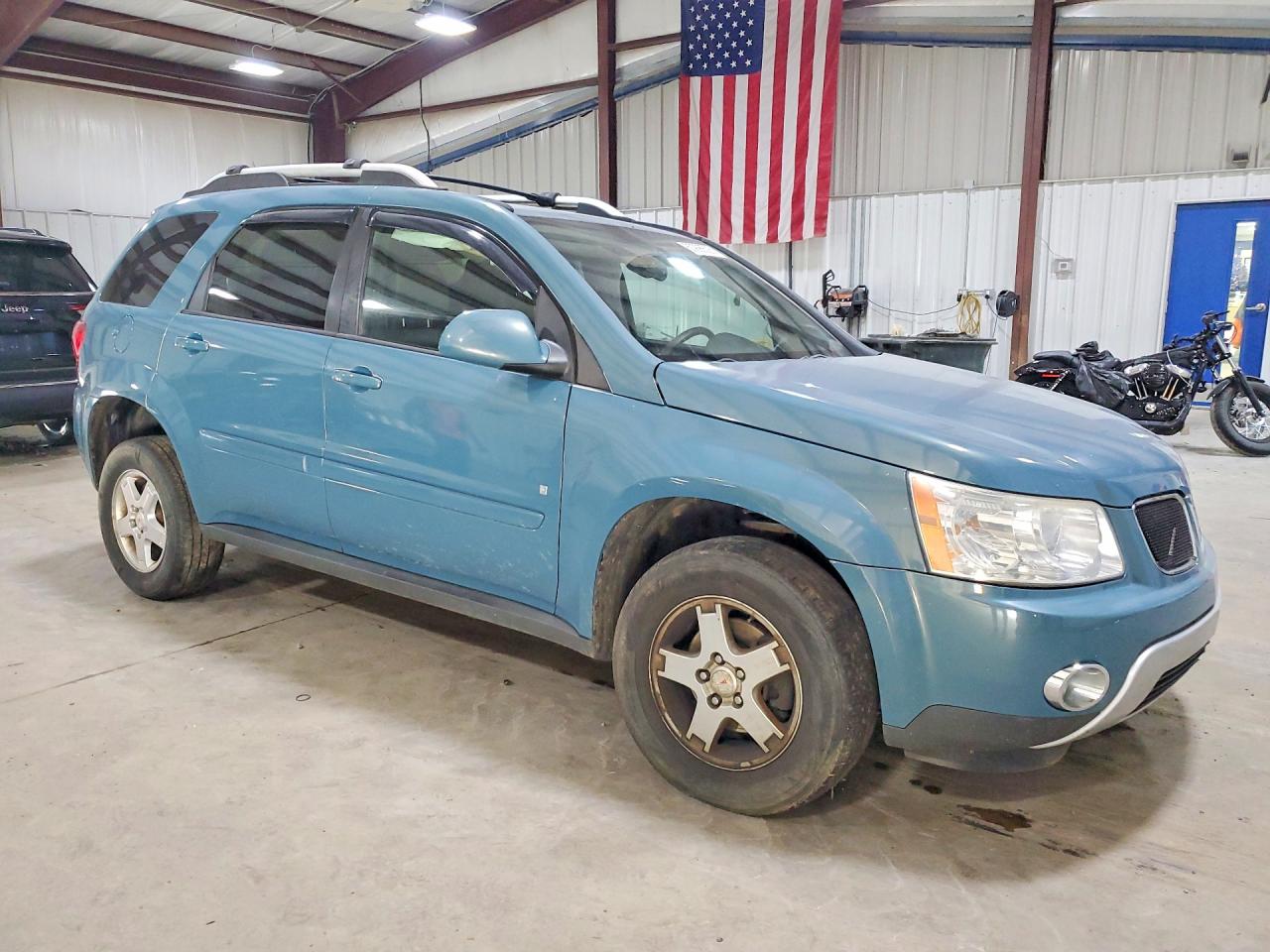 2008 Pontiac Torrent Blue vin: 2CKDL43F386055215