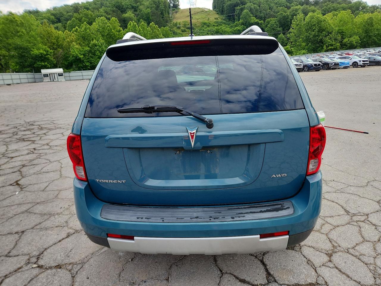 2008 Pontiac Torrent Blue vin: 2CKDL43F586039727