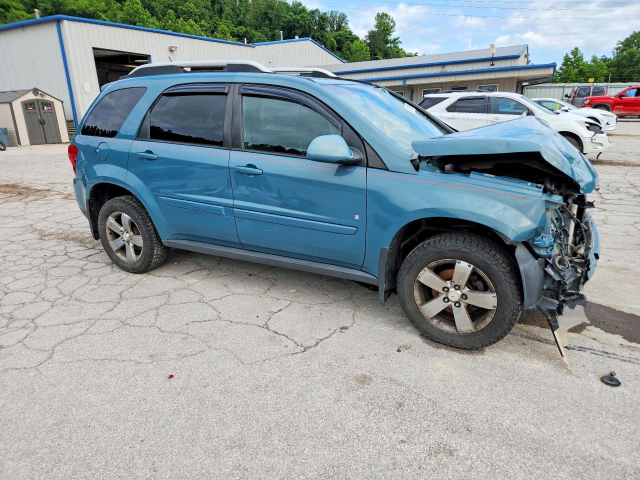 2008 Pontiac Torrent Blue vin: 2CKDL43F586039727