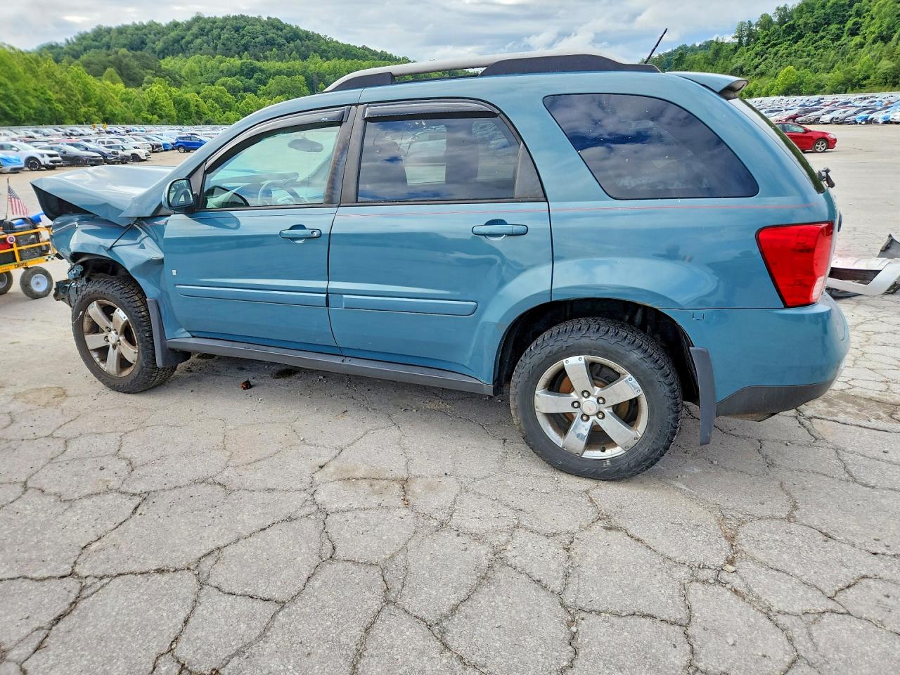 2008 Pontiac Torrent Blue vin: 2CKDL43F586039727
