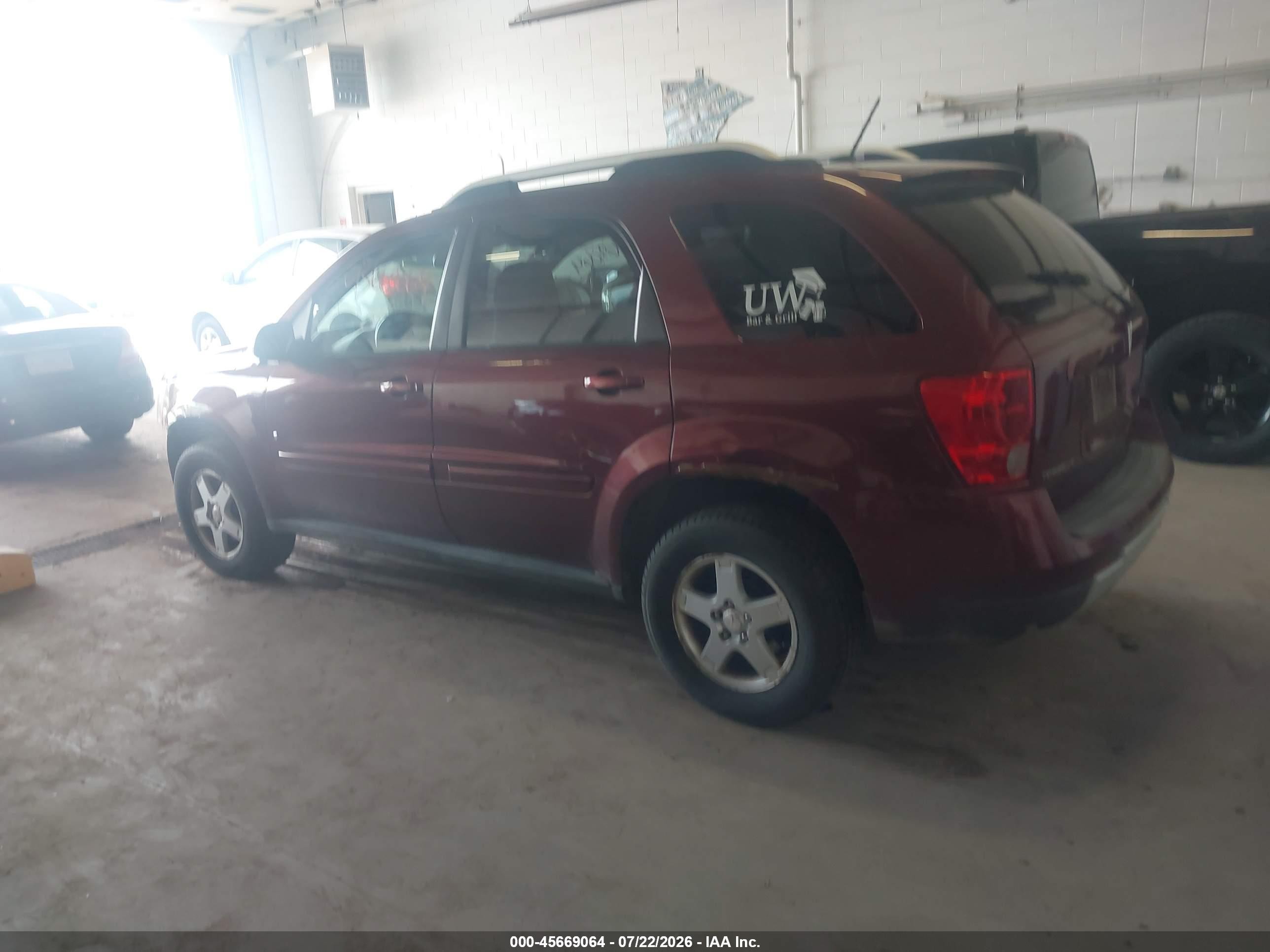 2009 Pontiac Torrent   Красный vin: 2CKDL43F596217413