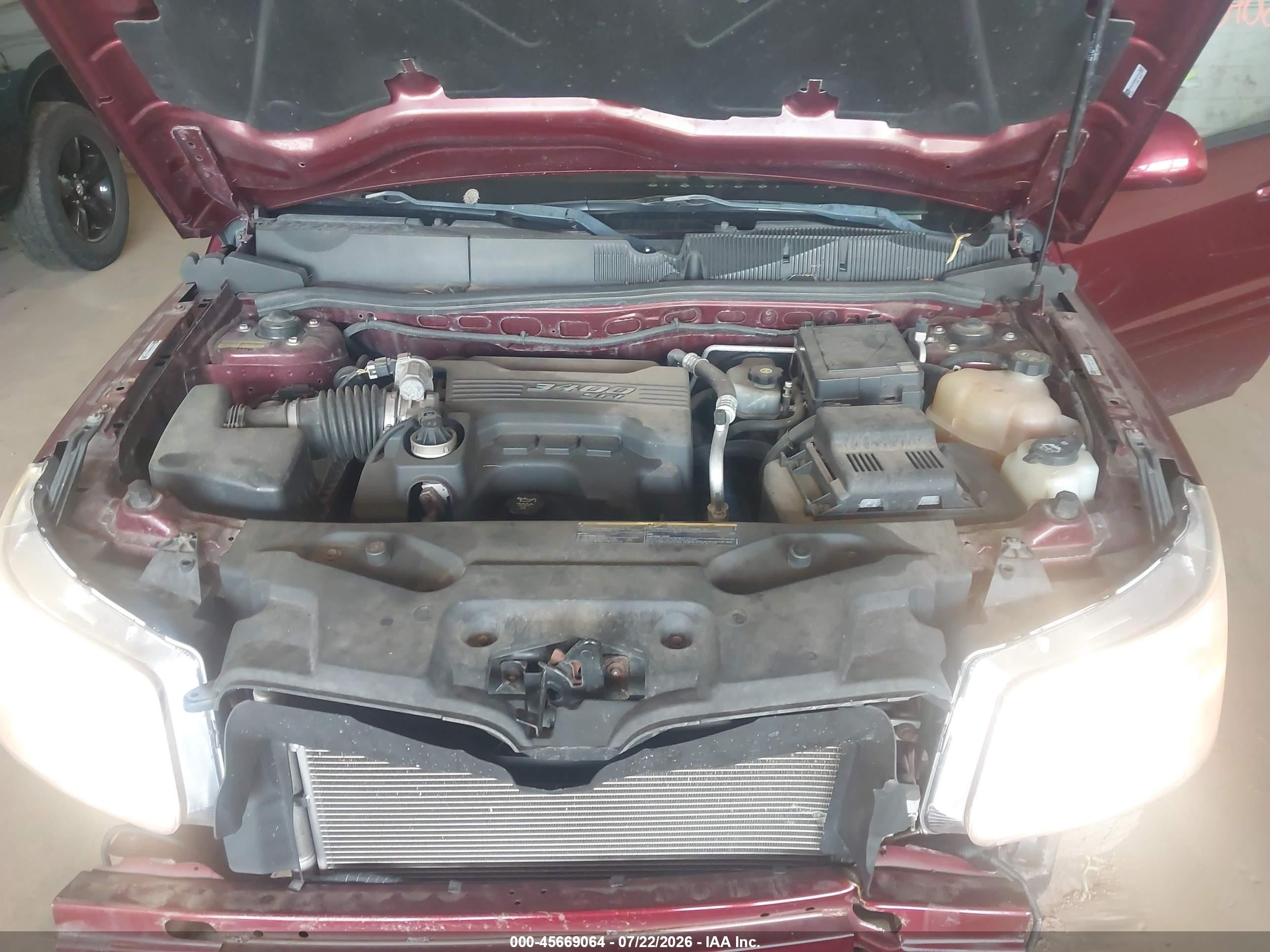 2009 Pontiac Torrent   Красный vin: 2CKDL43F596217413