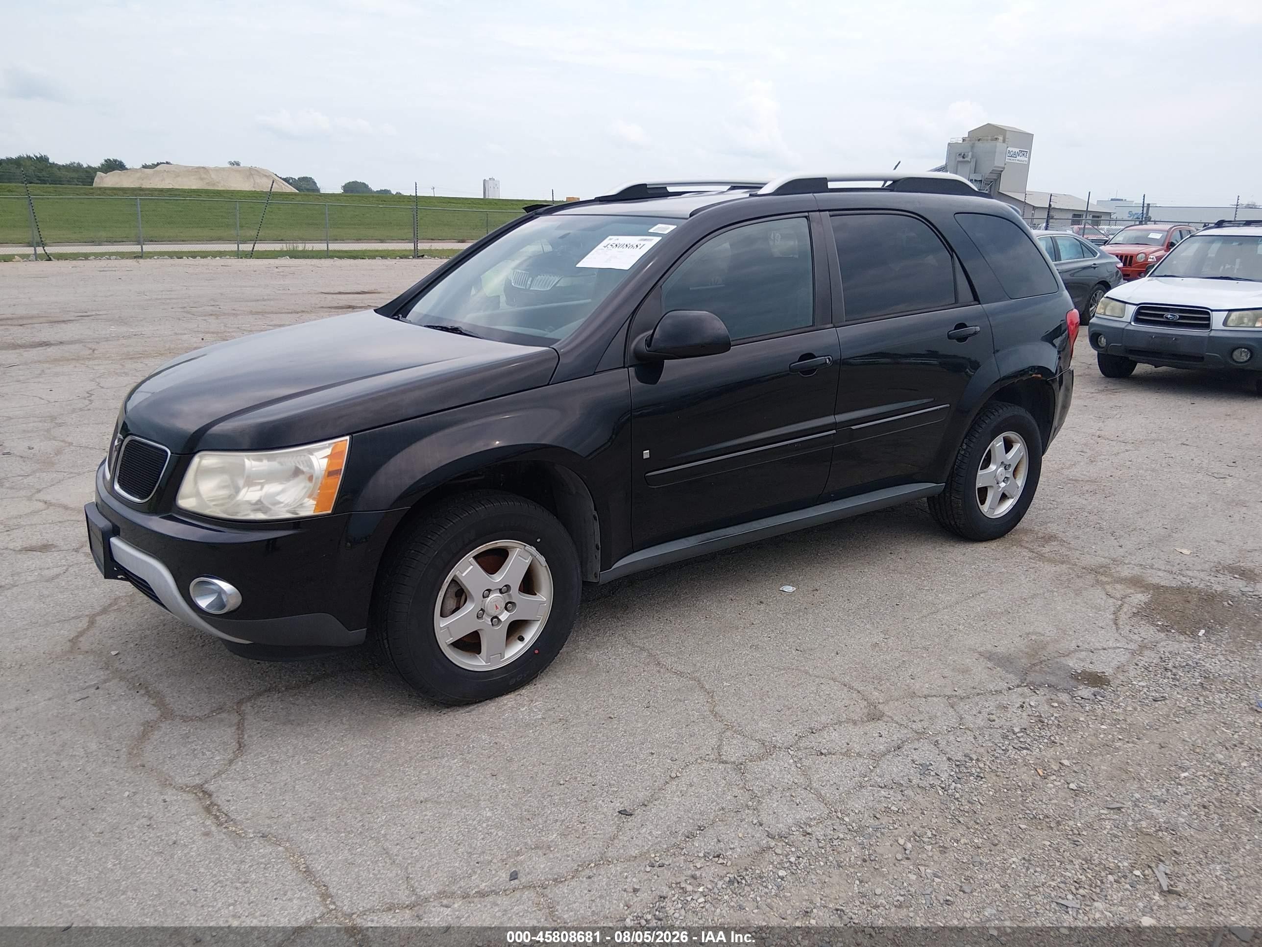 2009 Pontiac Torrent   Black vin: 2CKDL43F596231389