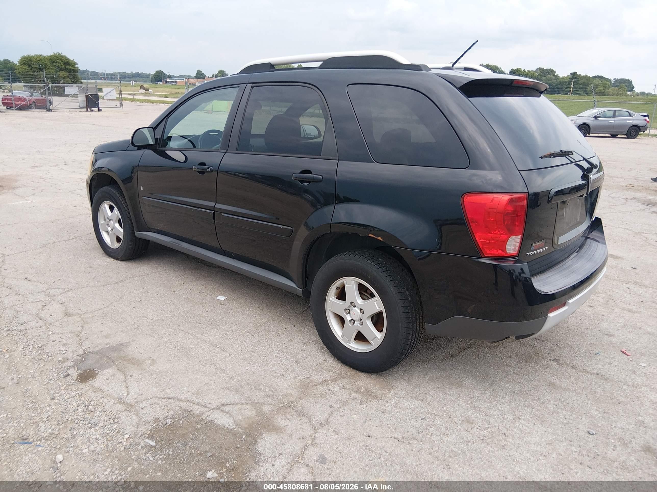 2009 Pontiac Torrent   Black vin: 2CKDL43F596231389