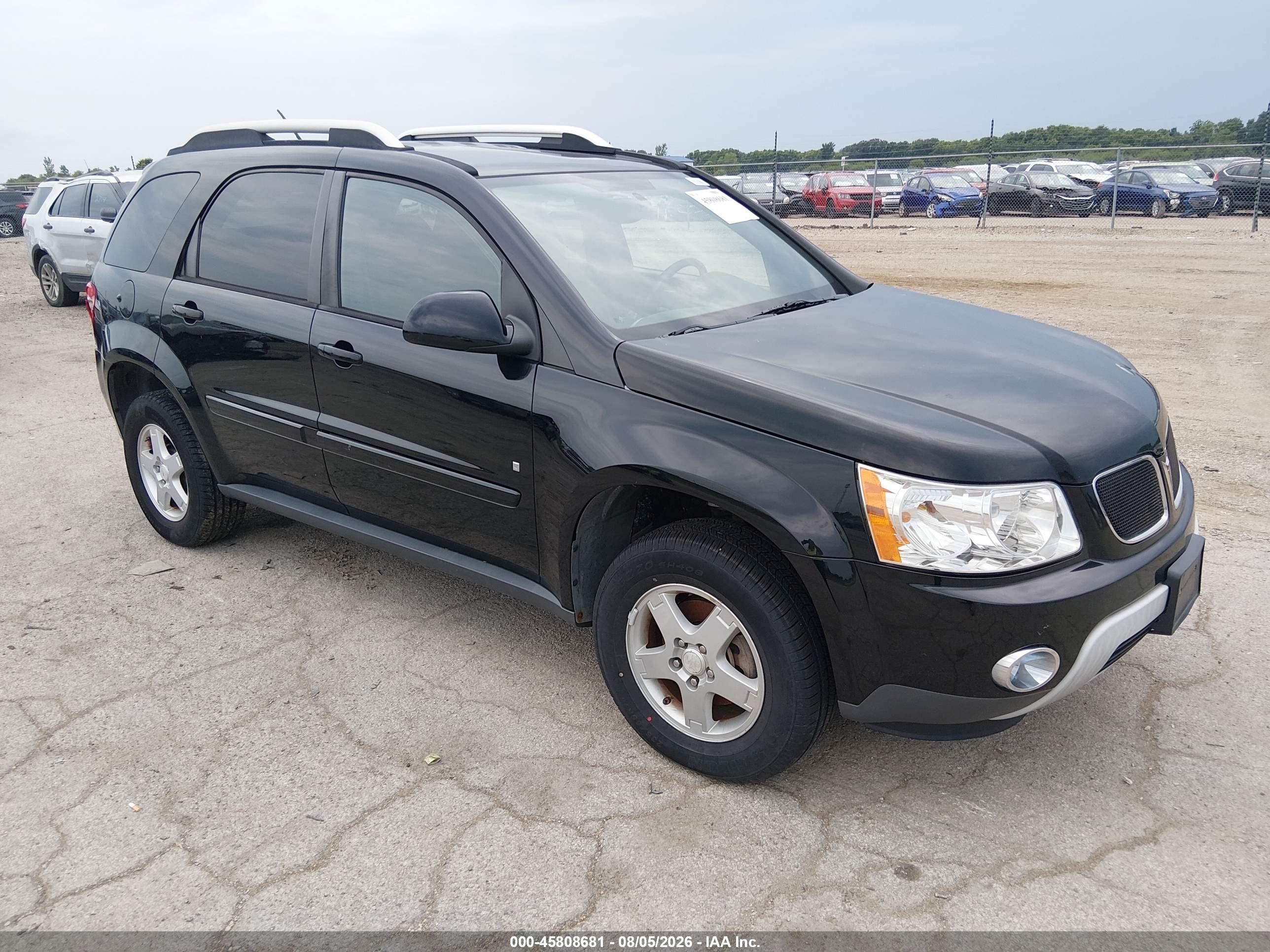 2009 Pontiac Torrent   Black vin: 2CKDL43F596231389