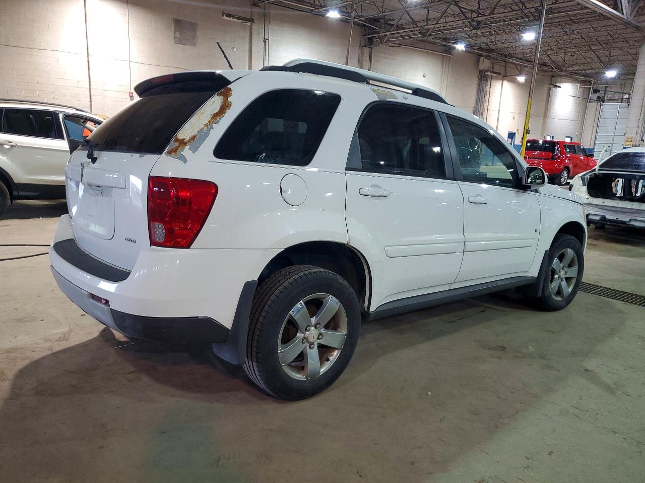 2008 Pontiac Torrent White vin: 2CKDL43F686340183