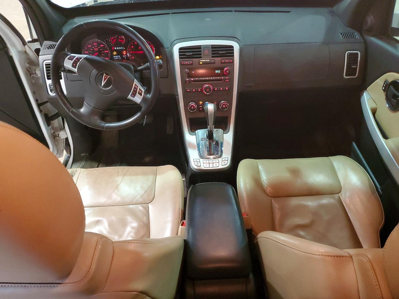 2008 Pontiac Torrent White vin: 2CKDL43F686340183