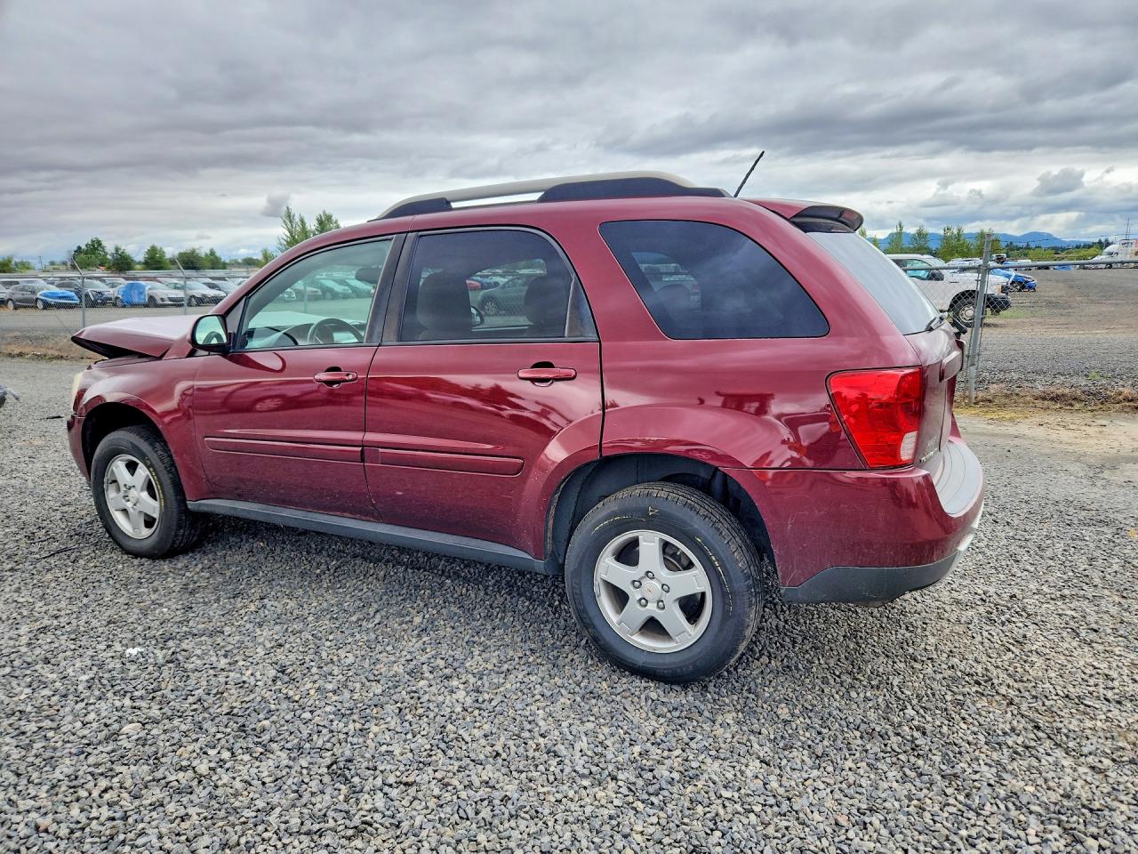 2008 Pontiac Torrent Burgundy vin: 2CKDL43F886344171