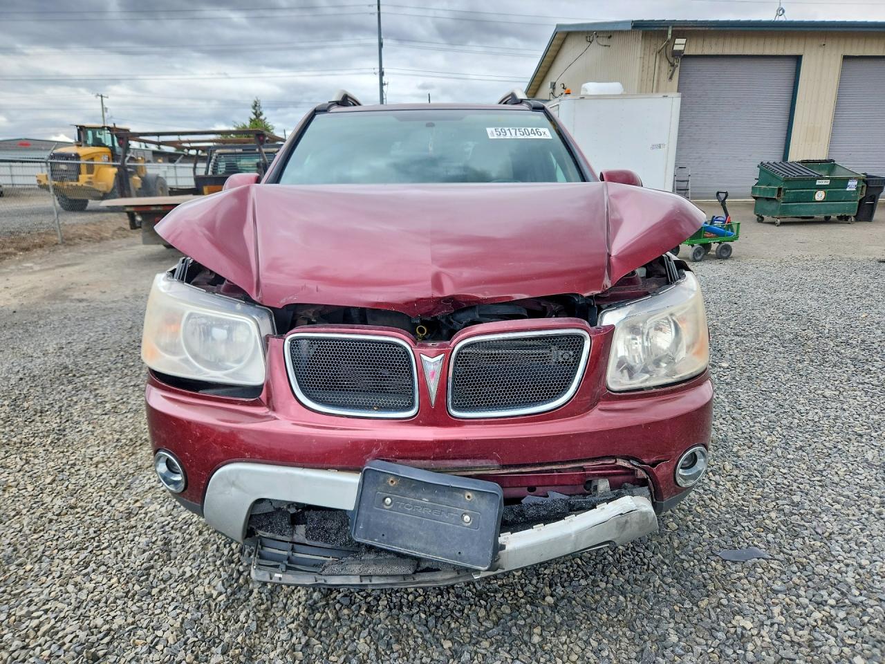 2008 Pontiac Torrent Burgundy vin: 2CKDL43F886344171