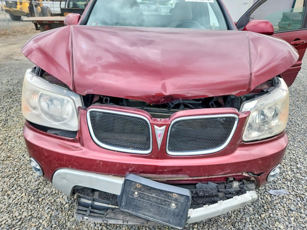2008 Pontiac Torrent Burgundy vin: 2CKDL43F886344171