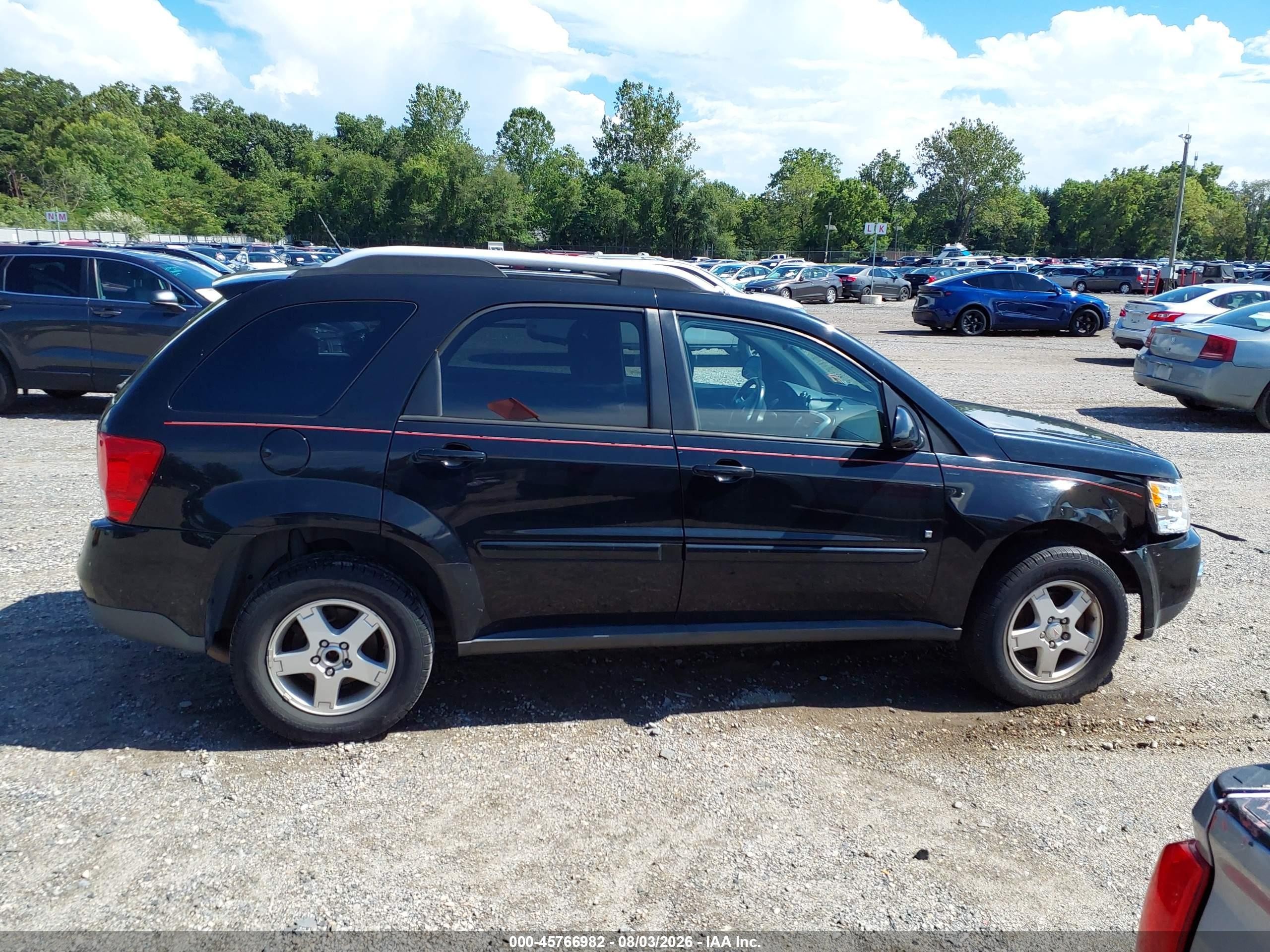 2008 Pontiac Torrent   Черный vin: 2CKDL43F986066736