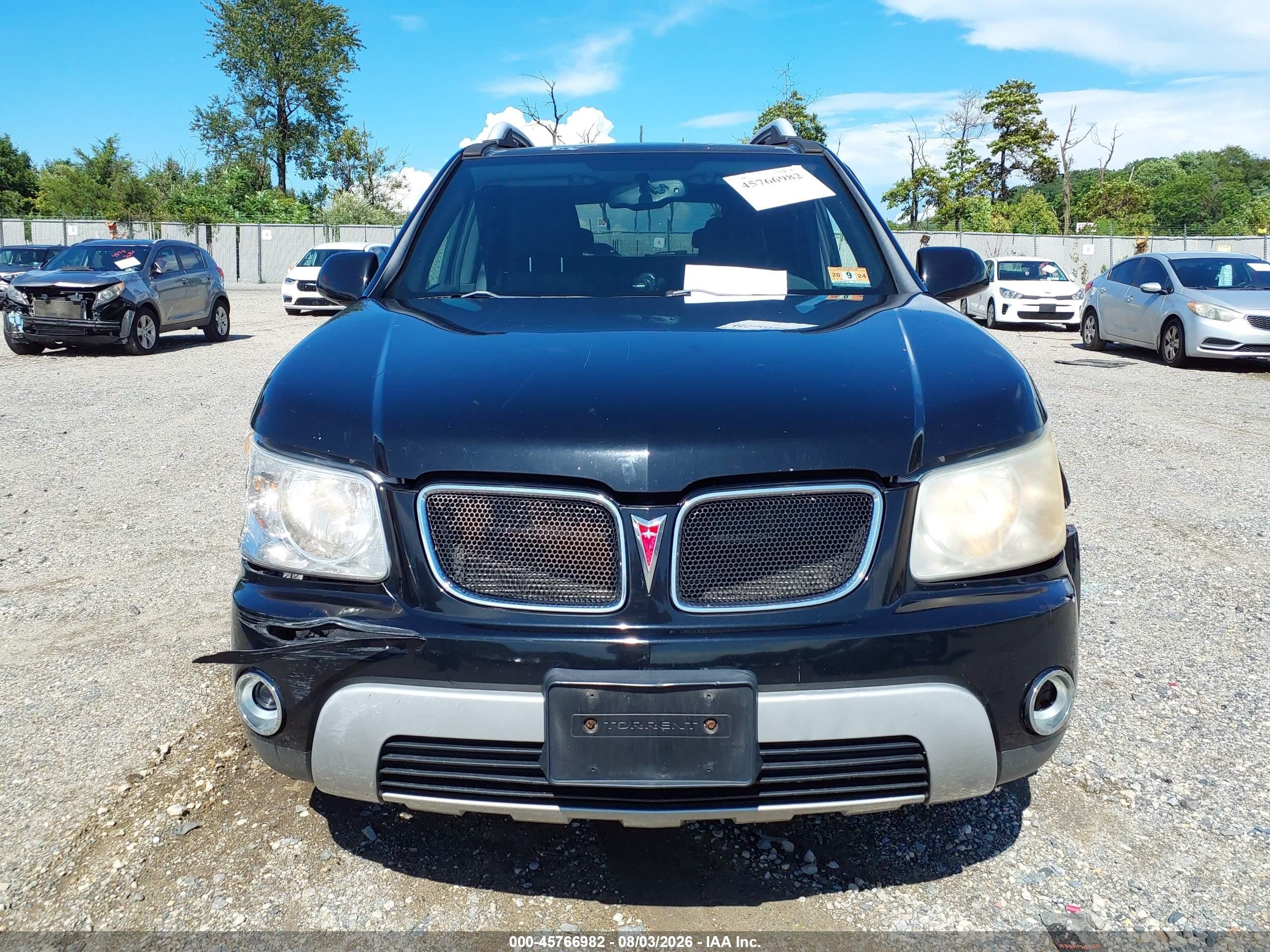 2008 Pontiac Torrent   Черный vin: 2CKDL43F986066736
