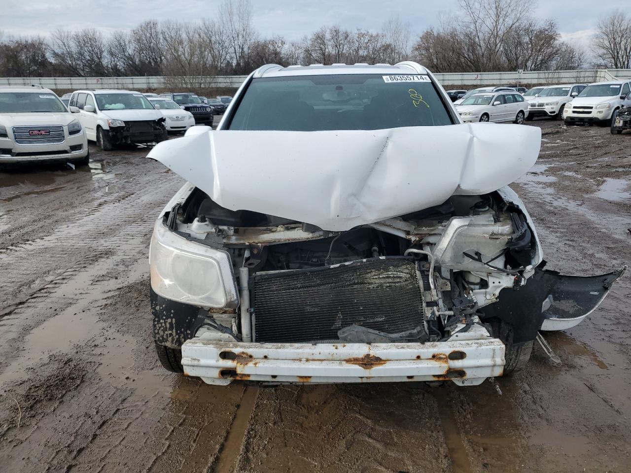 2008 Pontiac Torrent Gxp White vin: 2CKDL537486316589