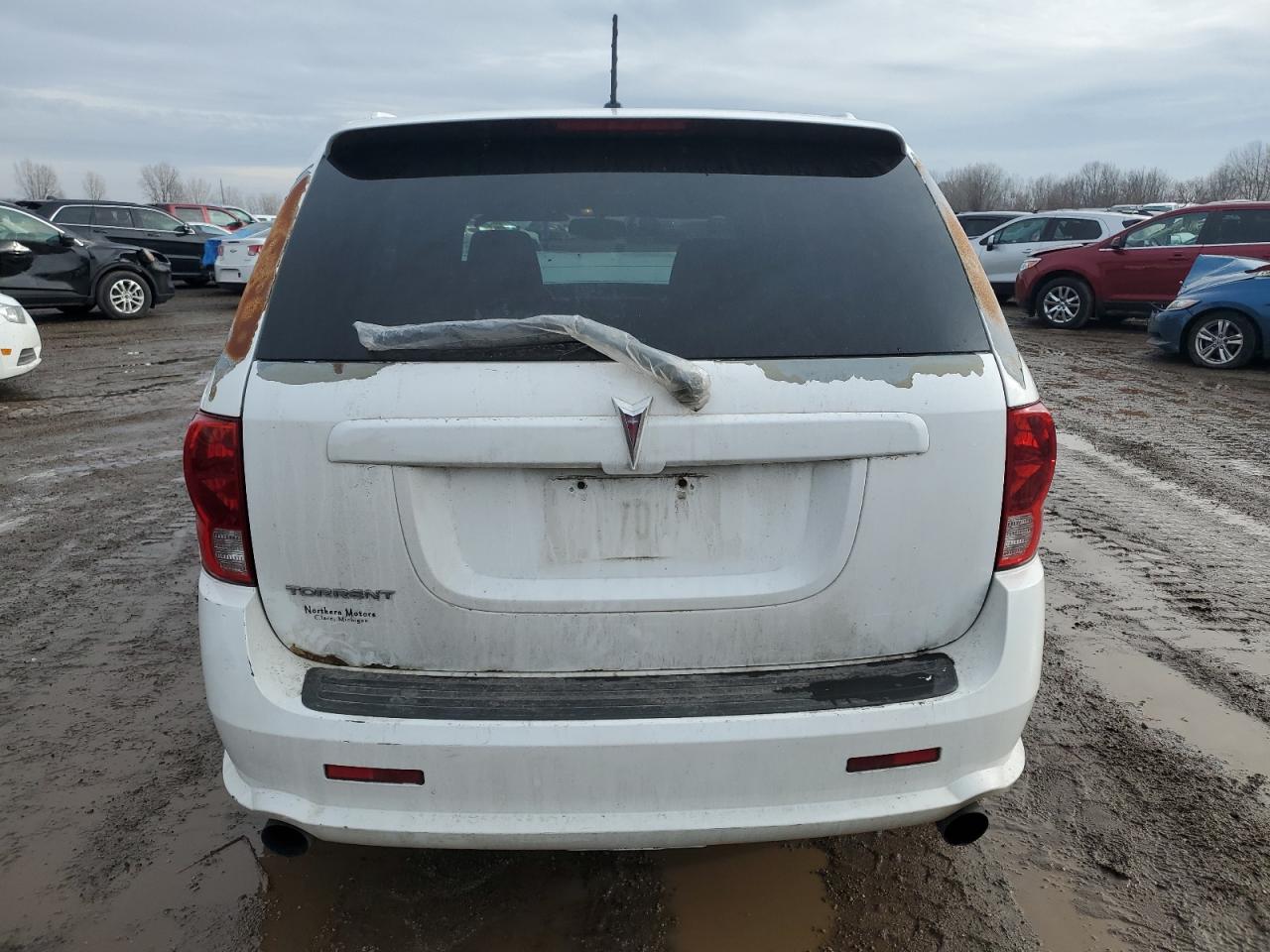 2008 Pontiac Torrent Gxp White vin: 2CKDL537486316589