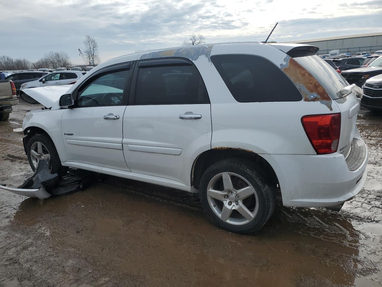 2008 Pontiac Torrent Gxp White vin: 2CKDL537486316589