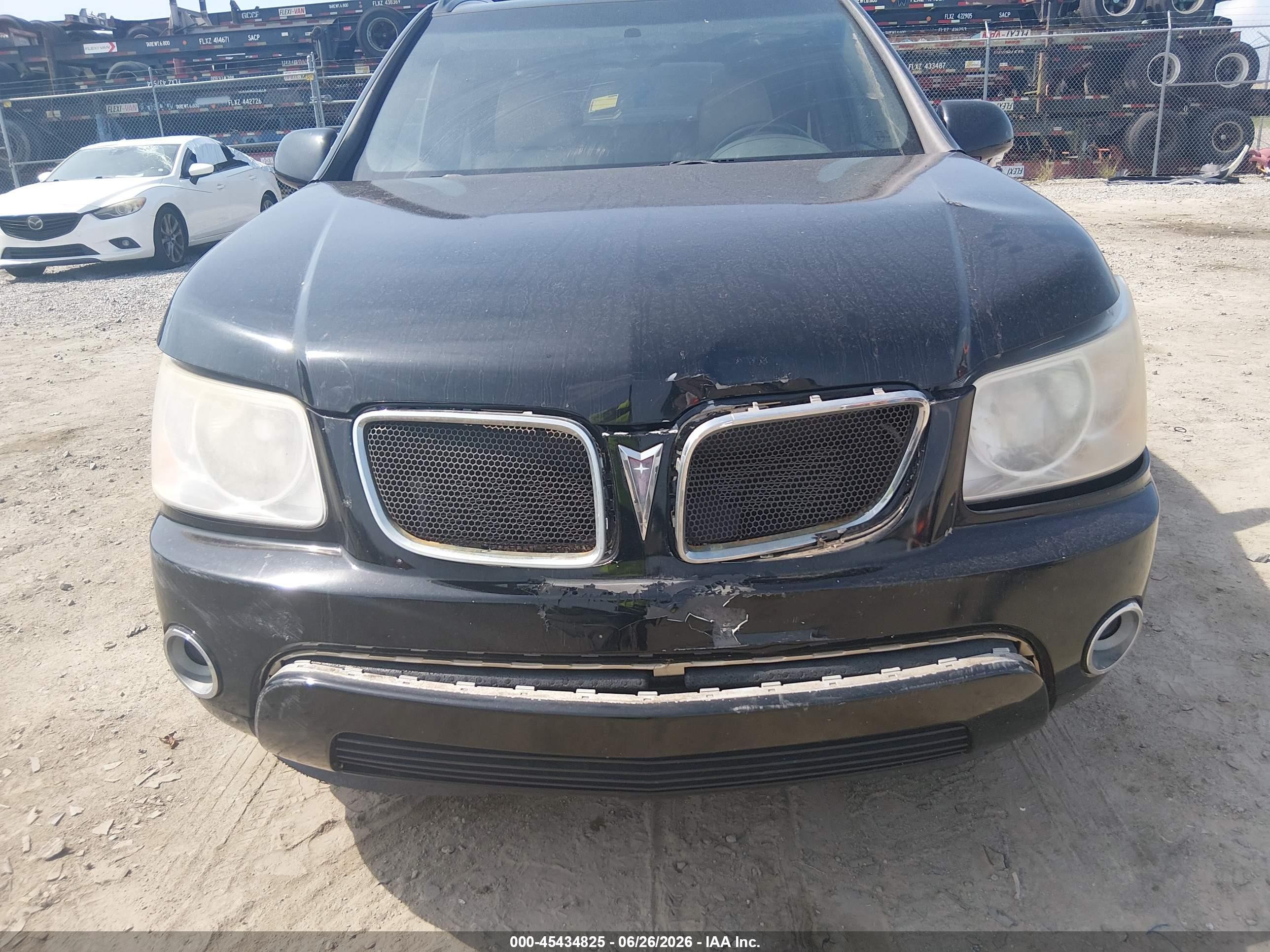 2008 Pontiac Torrent Gxp Black vin: 2CKDL637186070526