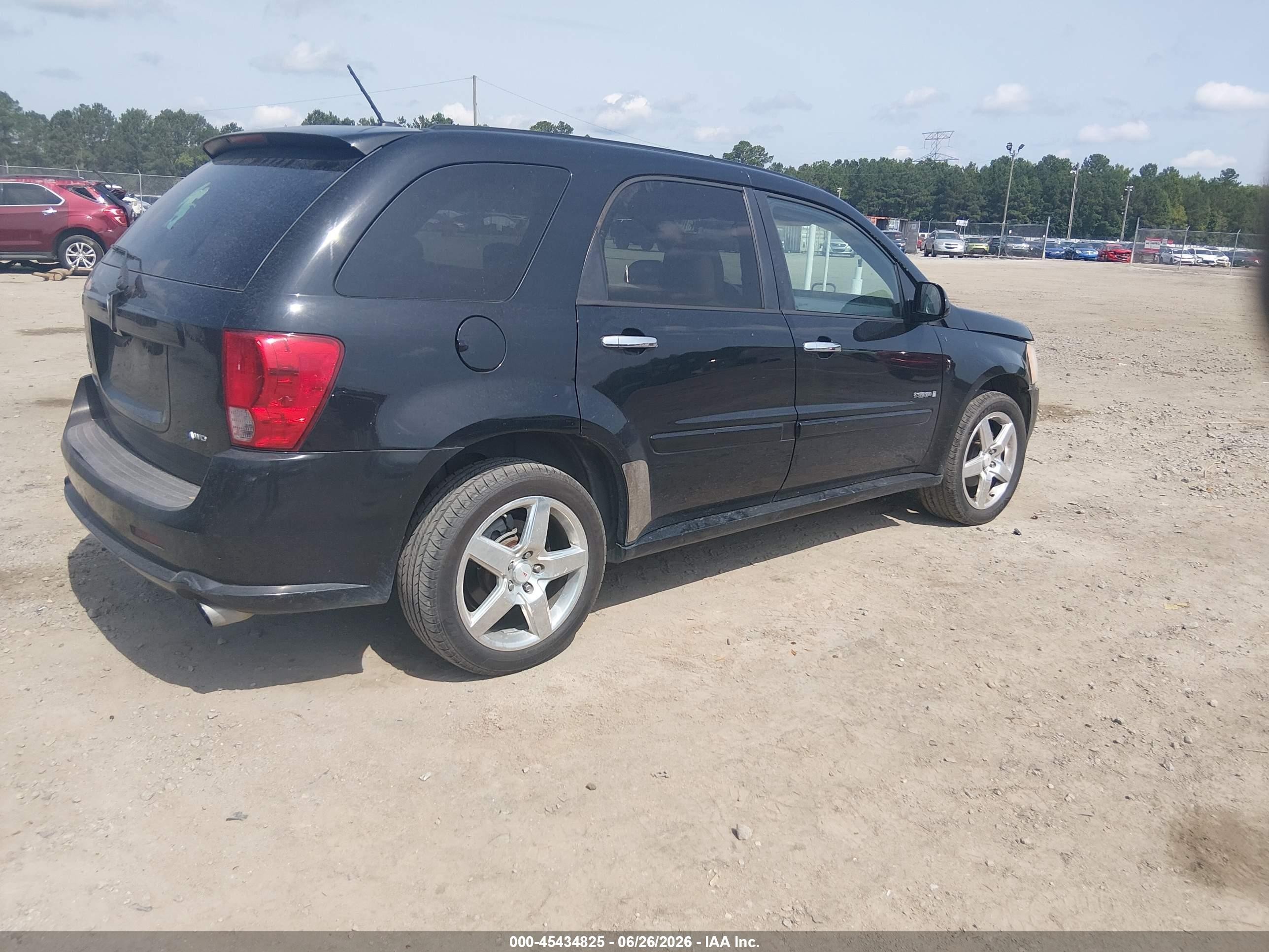 2008 Pontiac Torrent Gxp Black vin: 2CKDL637186070526
