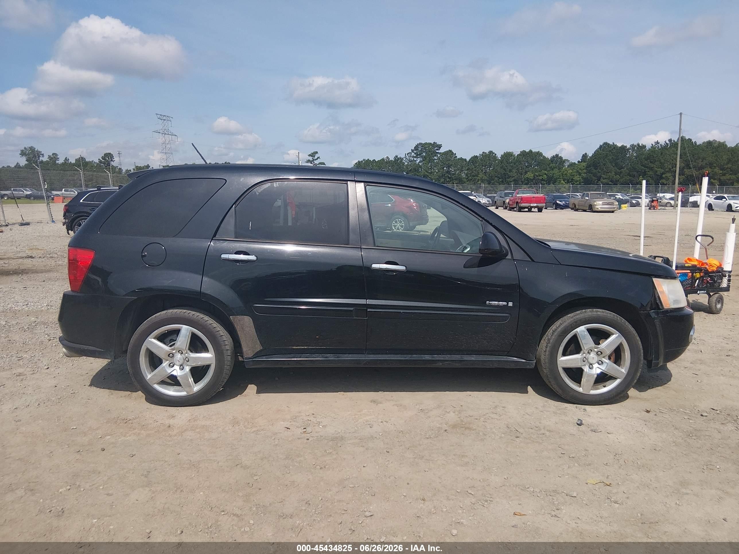 2008 Pontiac Torrent Gxp Black vin: 2CKDL637186070526