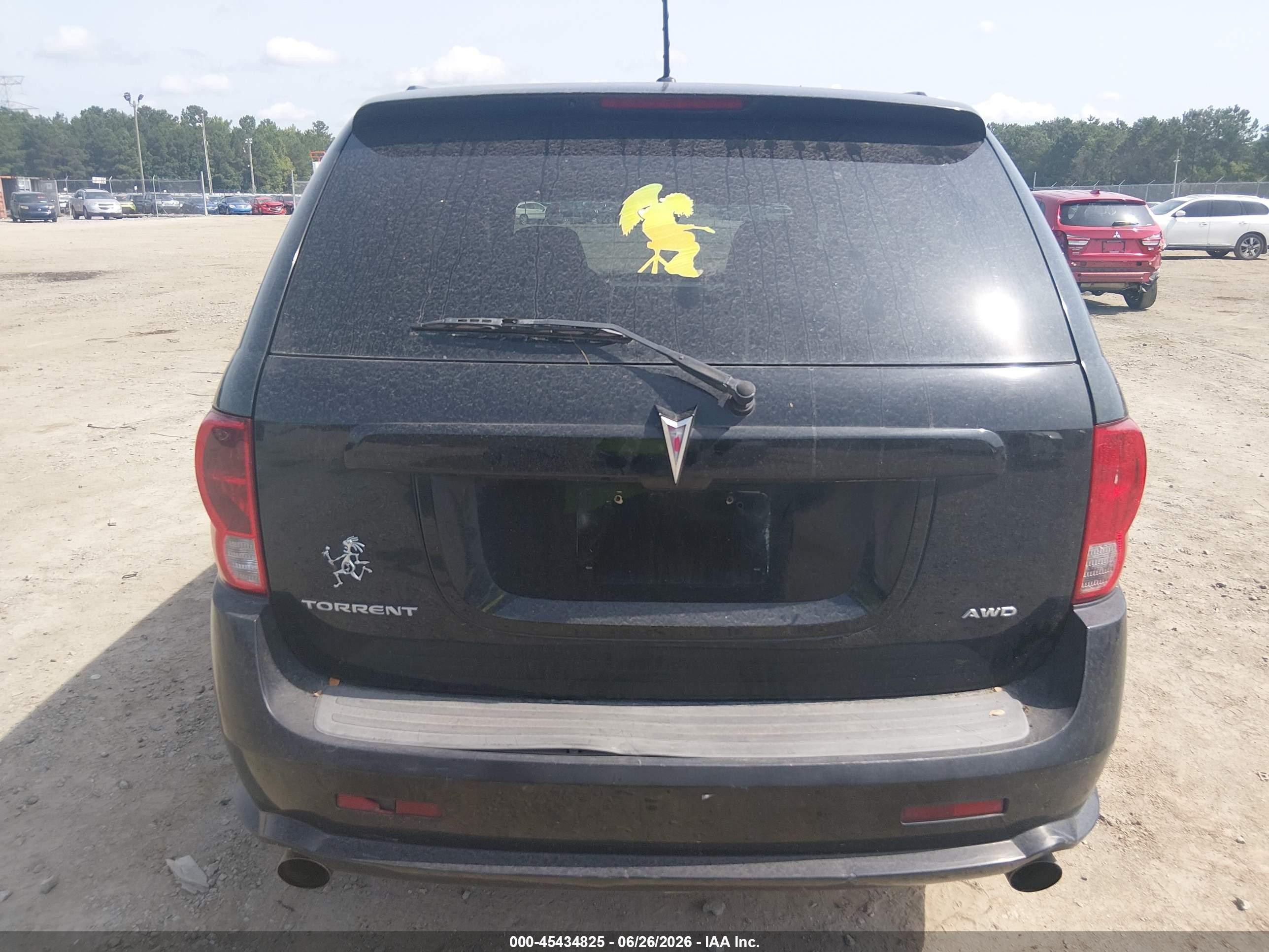 2008 Pontiac Torrent Gxp Black vin: 2CKDL637186070526