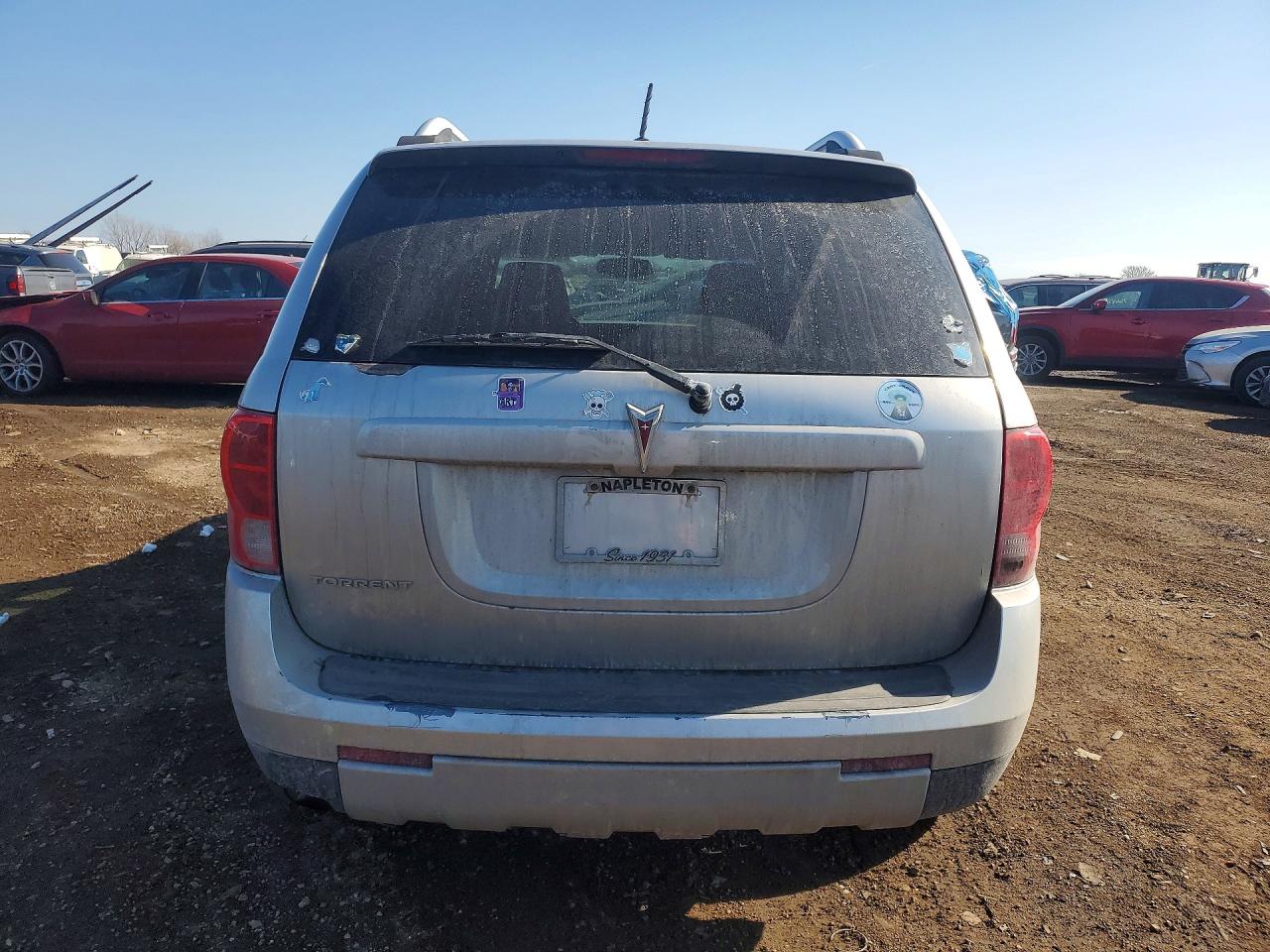 2007 Pontiac Torrent Серебряный vin: 2CKDL63F076045753