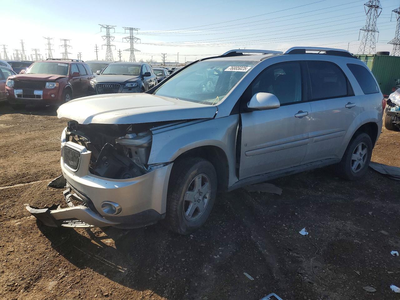 2007 Pontiac Torrent Серебряный vin: 2CKDL63F076045753