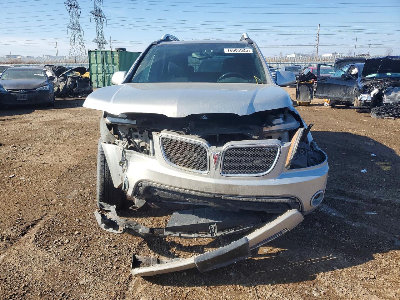 2007 Pontiac Torrent Серебряный vin: 2CKDL63F076045753