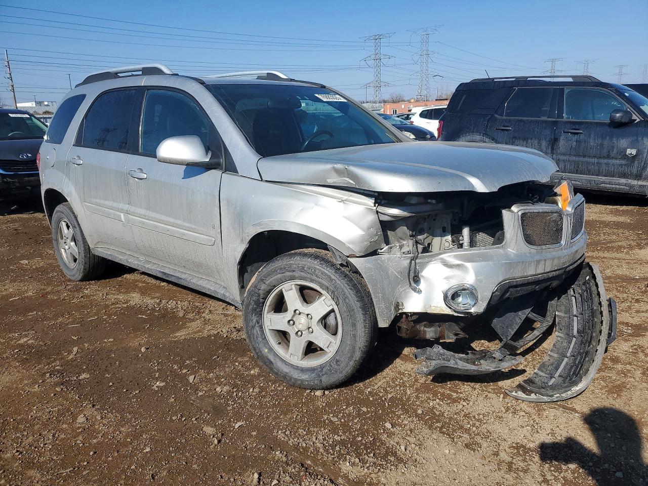 2007 Pontiac Torrent Серебряный vin: 2CKDL63F076045753