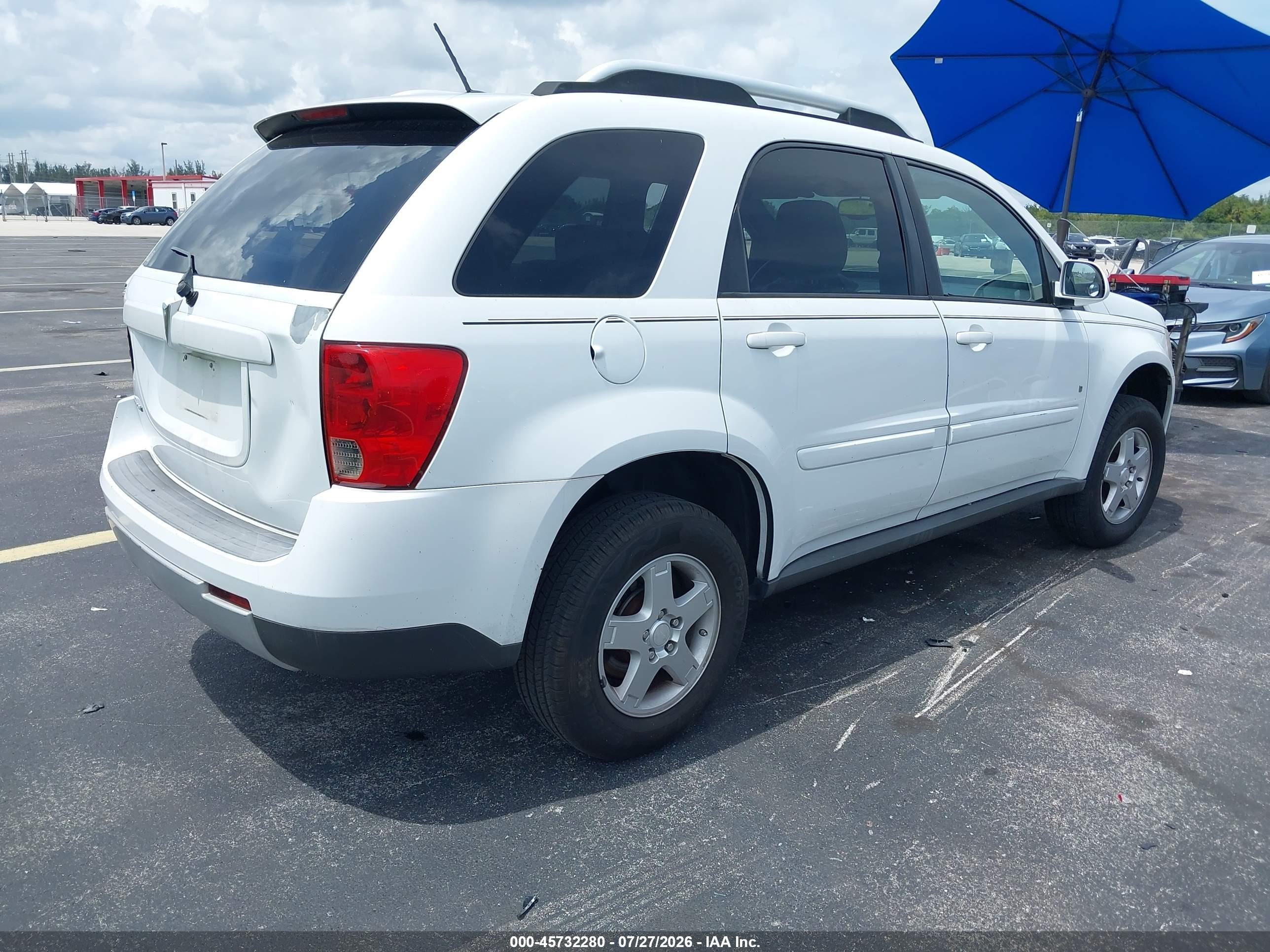 2007 Pontiac Torrent   Белый vin: 2CKDL63F076071673