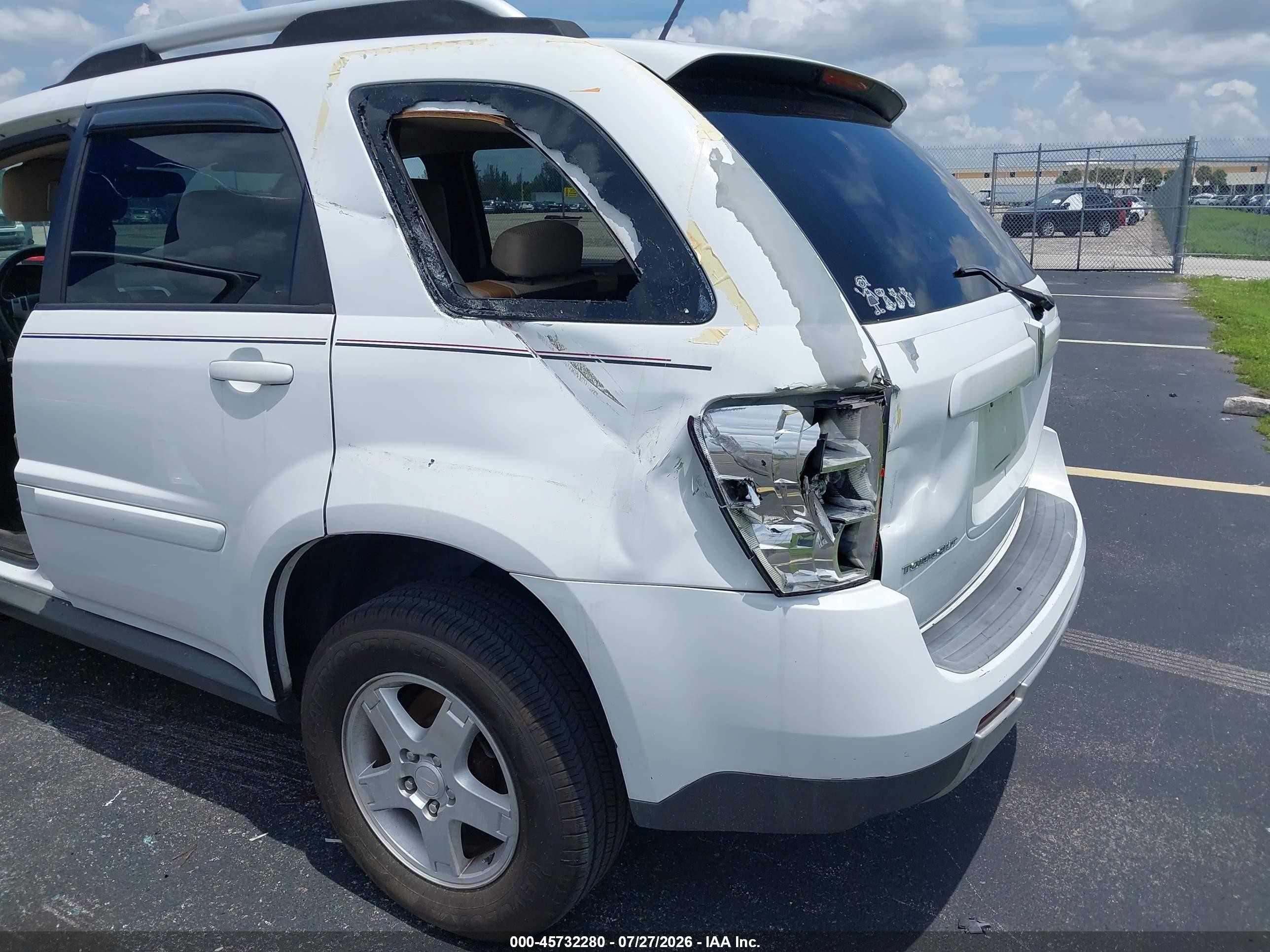 2007 Pontiac Torrent   Белый vin: 2CKDL63F076071673