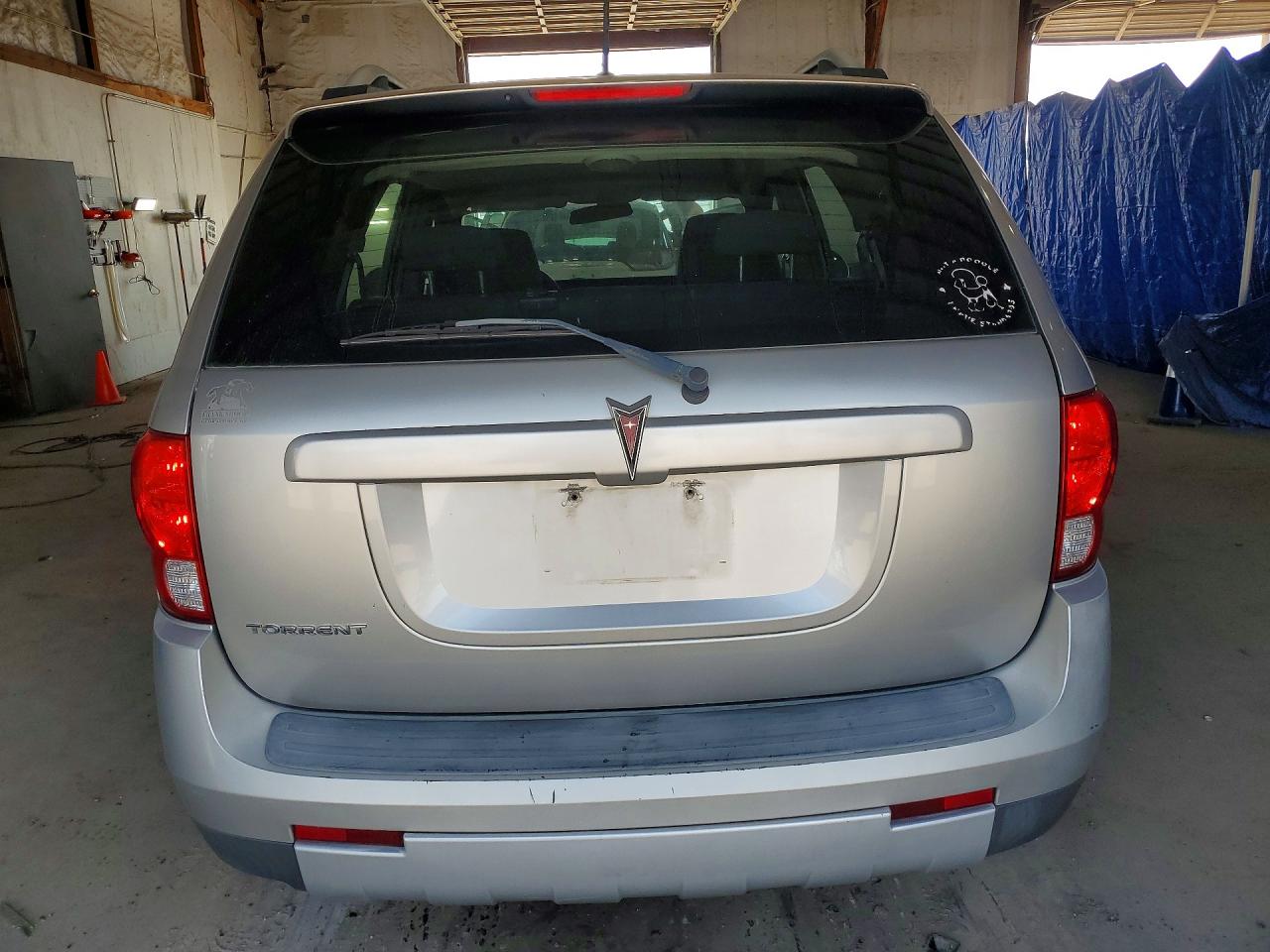 2007 Pontiac Torrent Silver vin: 2CKDL63F076105563