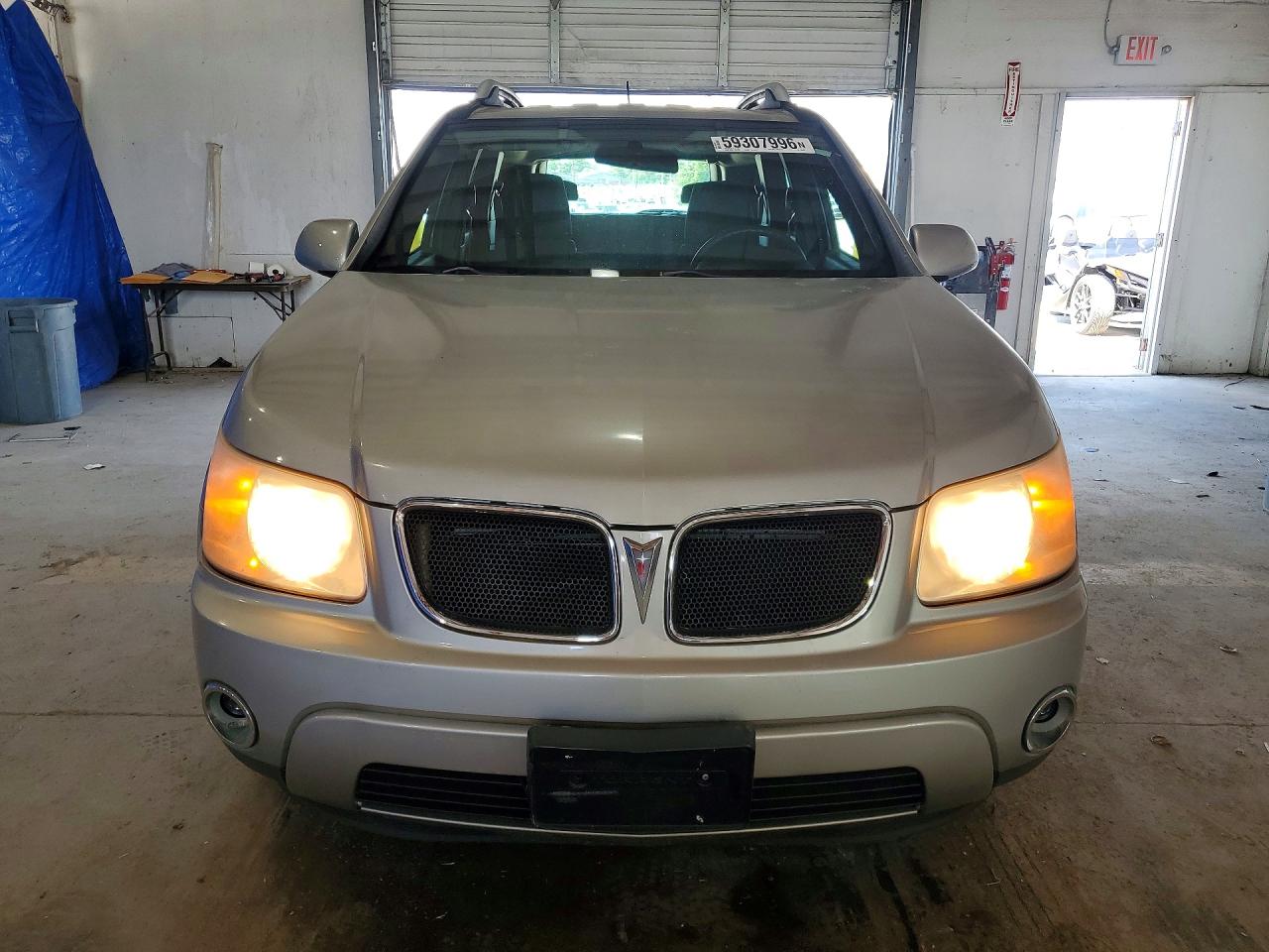 2007 Pontiac Torrent Silver vin: 2CKDL63F076105563