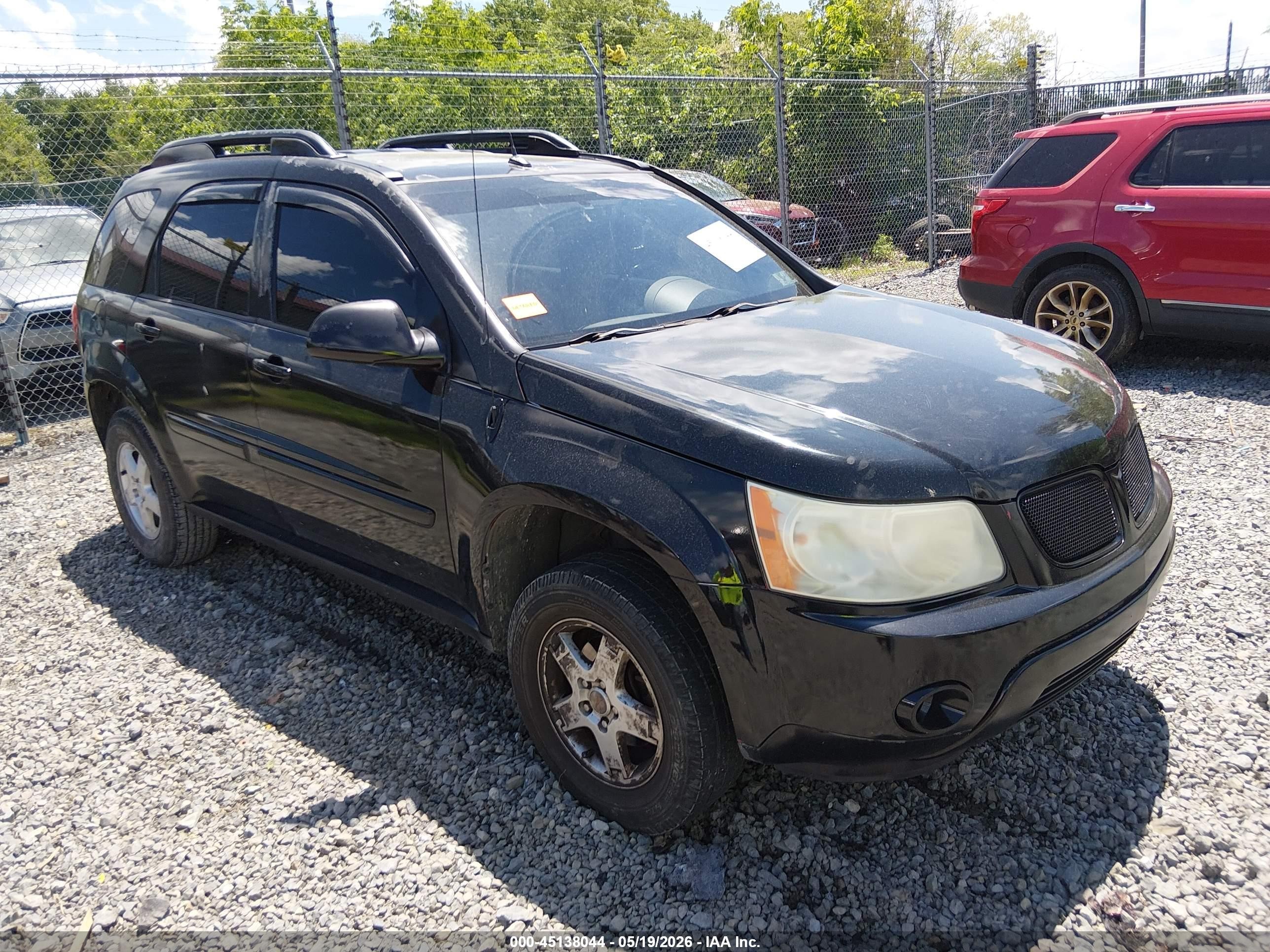 2006 Pontiac Torrent   Черный vin: 2CKDL63F166086388