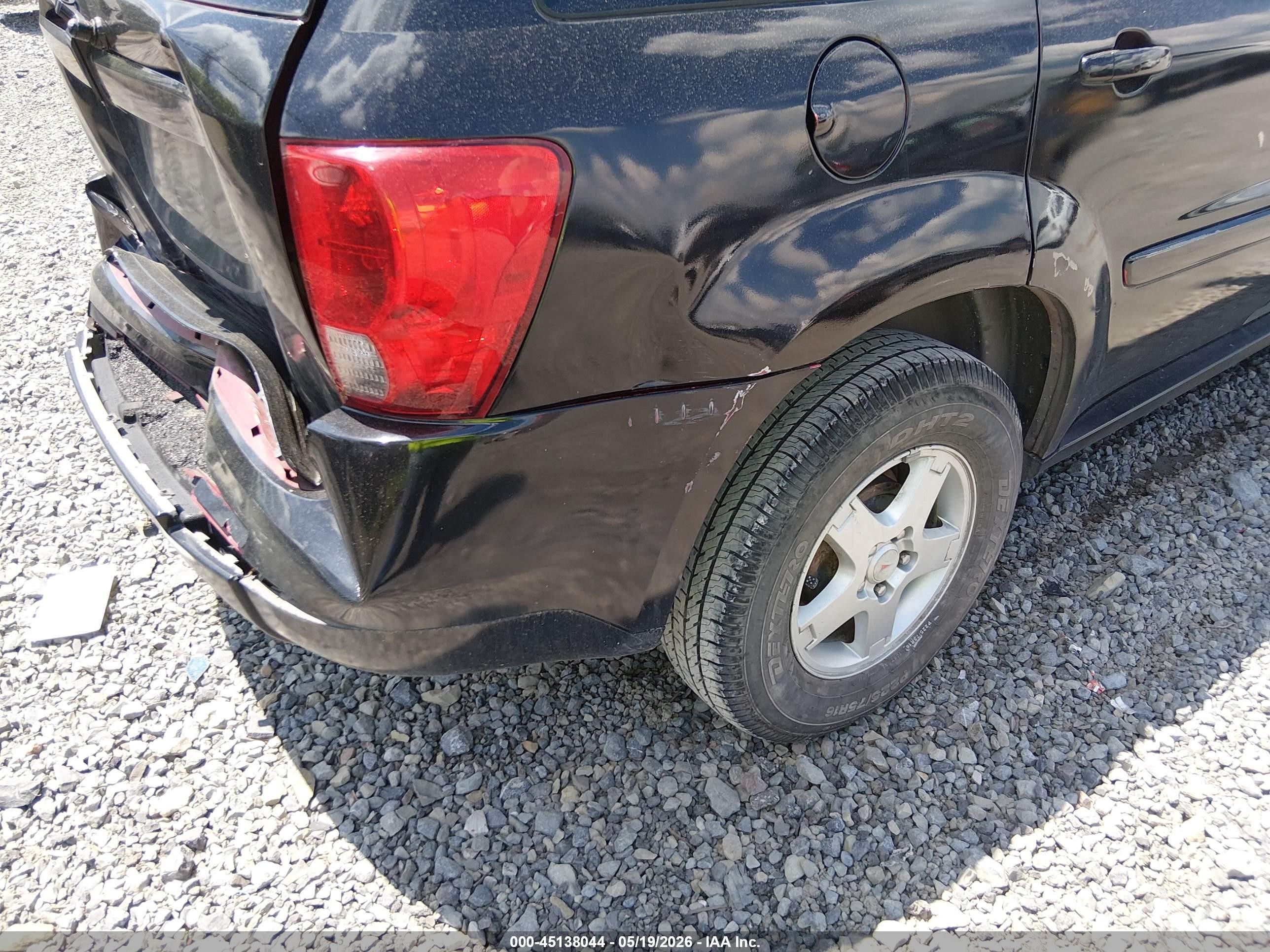 2006 Pontiac Torrent   Черный vin: 2CKDL63F166086388