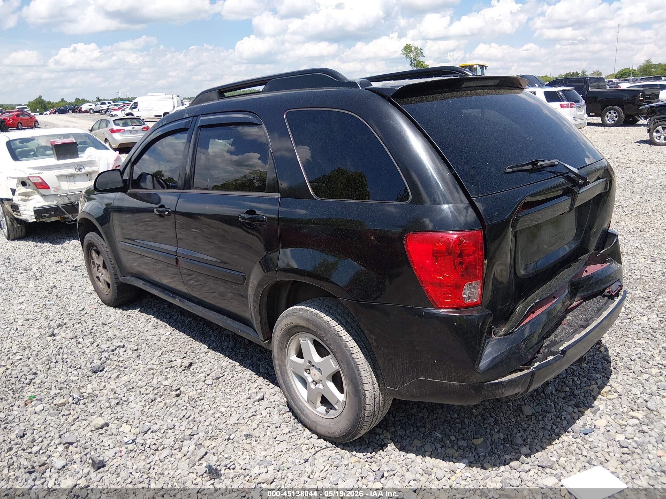 2006 Pontiac Torrent   Черный vin: 2CKDL63F166086388