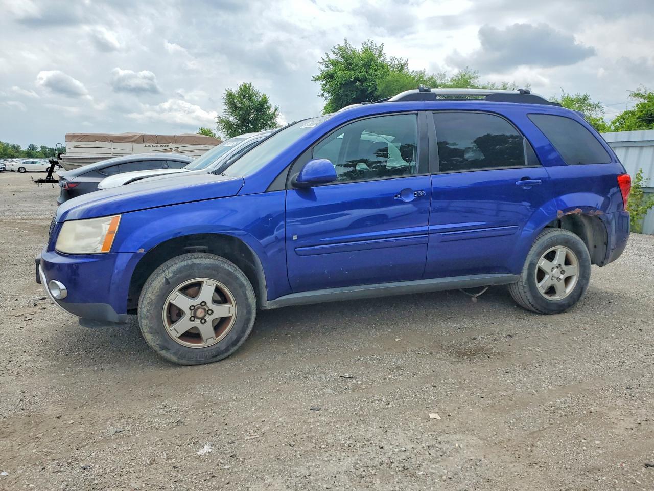 2007 Pontiac Torrent Blue vin: 2CKDL63F176060990