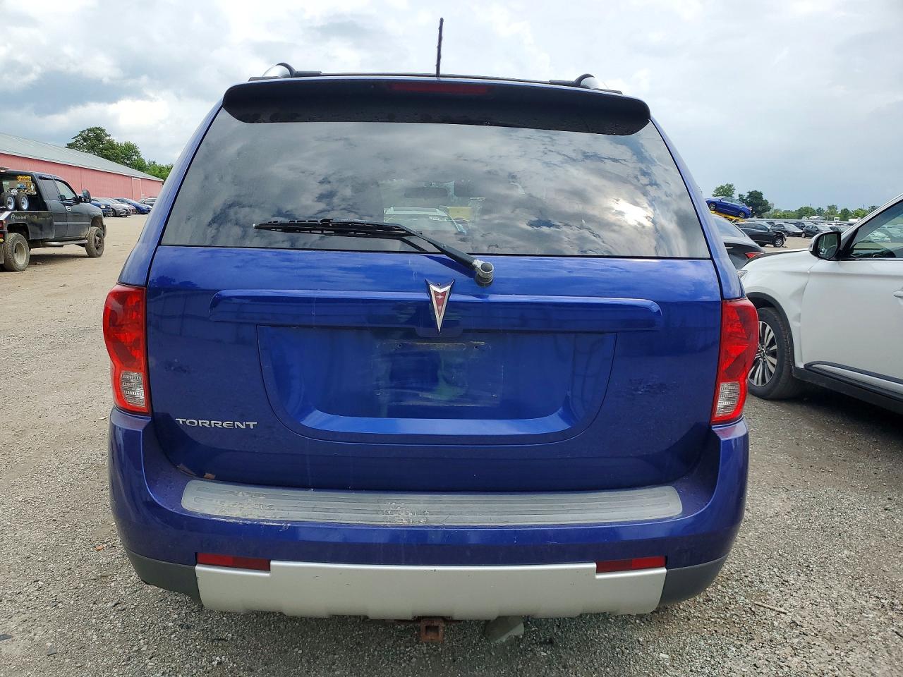 2007 Pontiac Torrent Blue vin: 2CKDL63F176060990