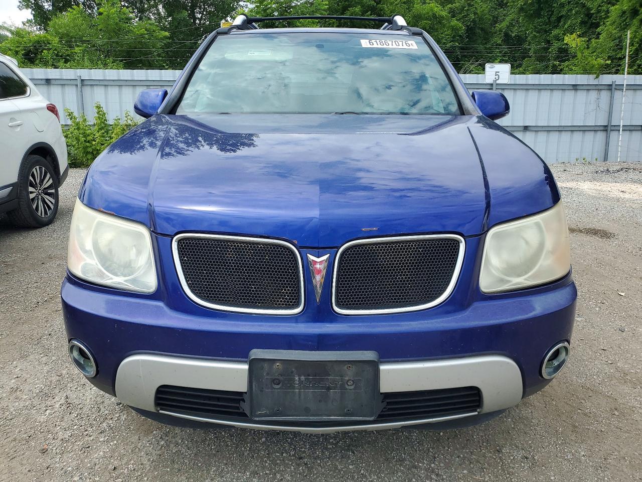 2007 Pontiac Torrent Blue vin: 2CKDL63F176060990