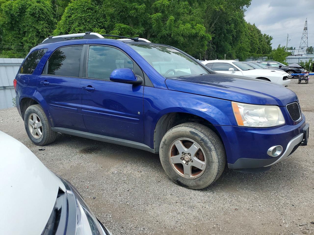 2007 Pontiac Torrent Blue vin: 2CKDL63F176060990