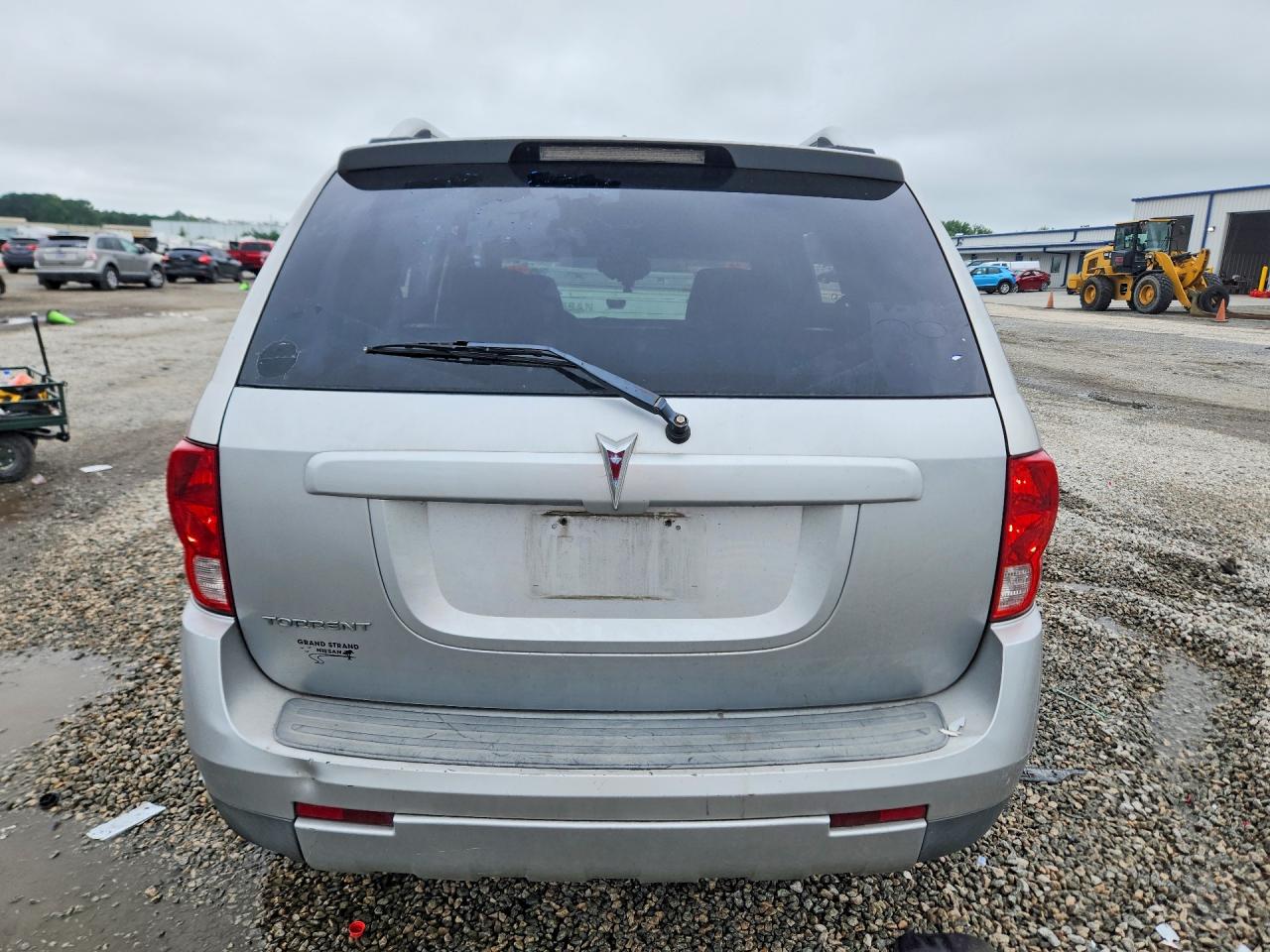 2007 Pontiac Torrent Silver vin: 2CKDL63F176227817