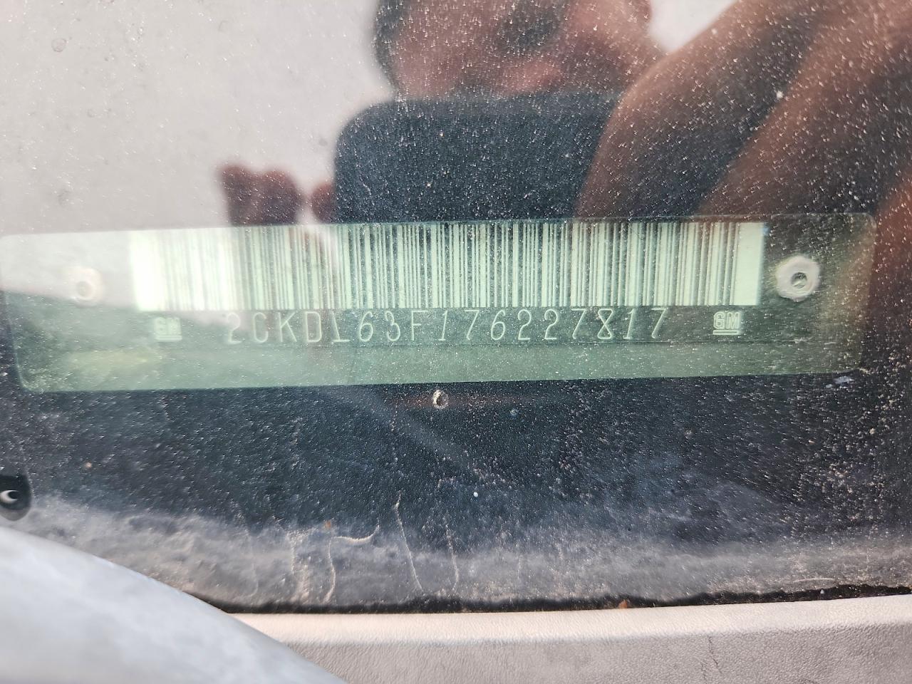 2007 Pontiac Torrent Silver vin: 2CKDL63F176227817