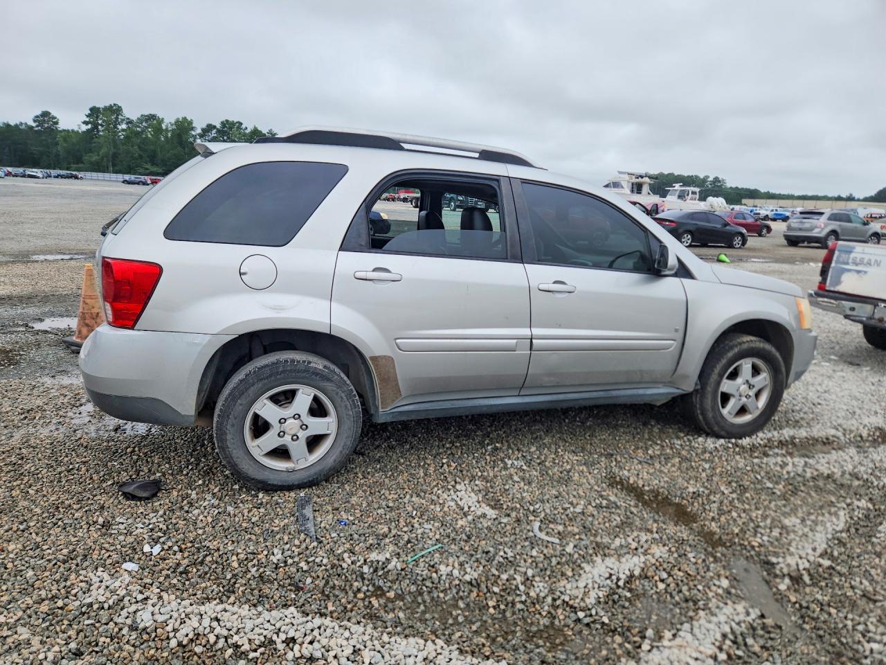 2007 Pontiac Torrent Silver vin: 2CKDL63F176227817