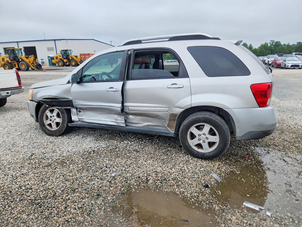 2007 Pontiac Torrent Silver vin: 2CKDL63F176227817