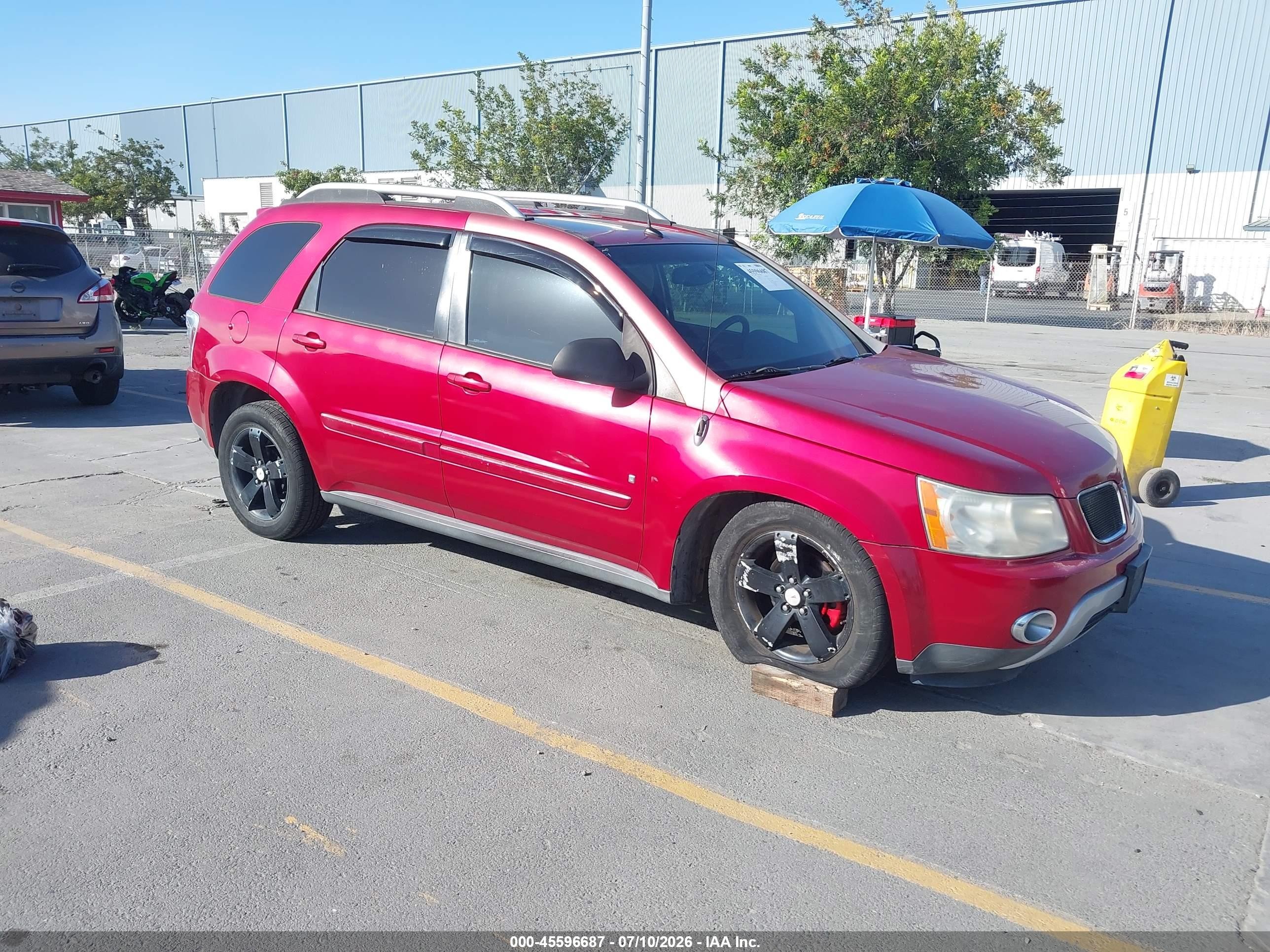 2006 Pontiac Torrent   Красный vin: 2CKDL63F266027074