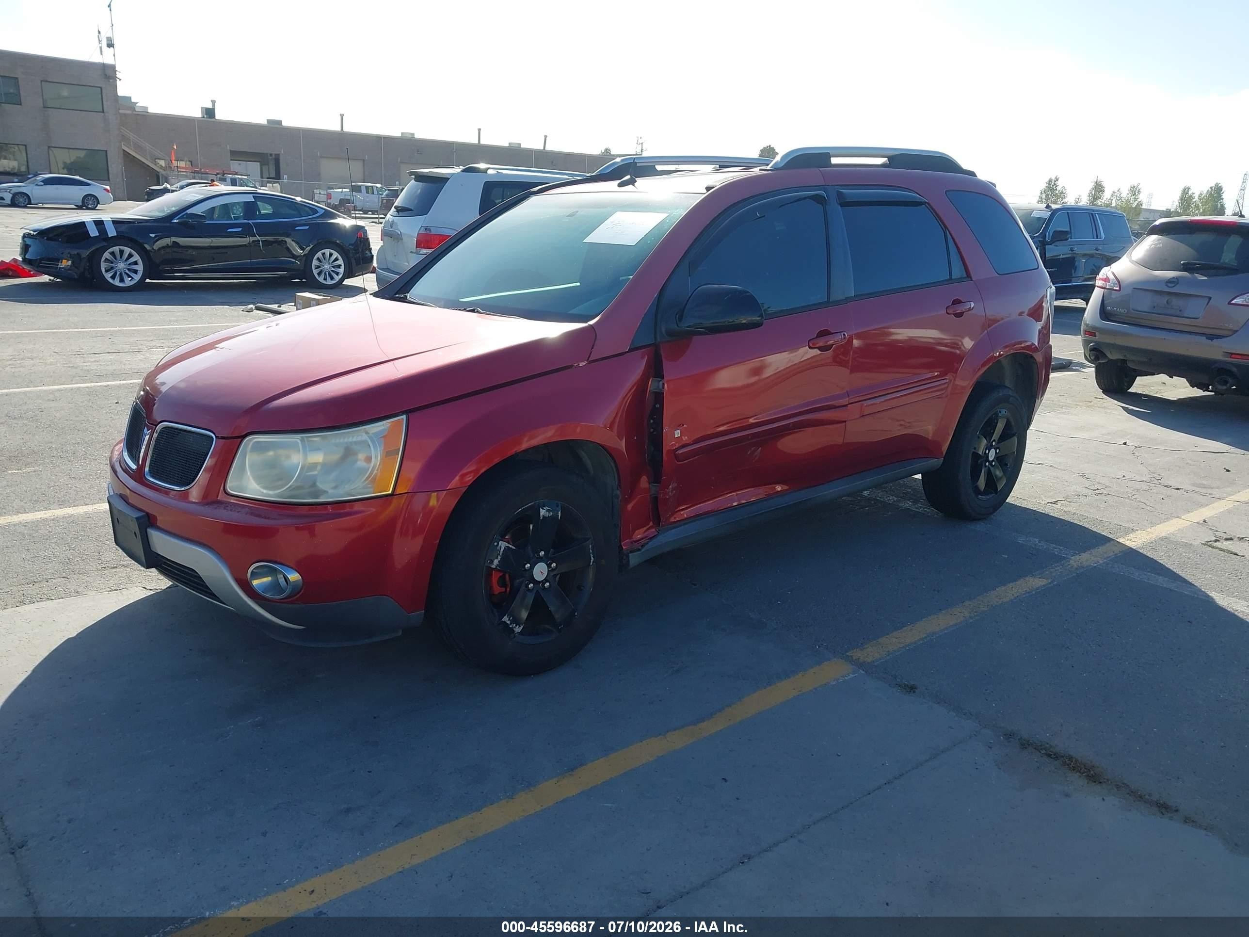 2006 Pontiac Torrent   Красный vin: 2CKDL63F266027074
