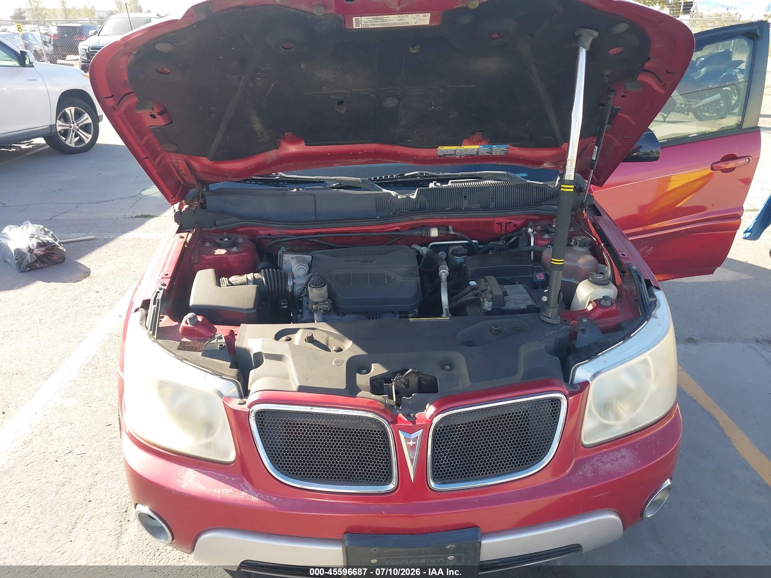 2006 Pontiac Torrent   Красный vin: 2CKDL63F266027074
