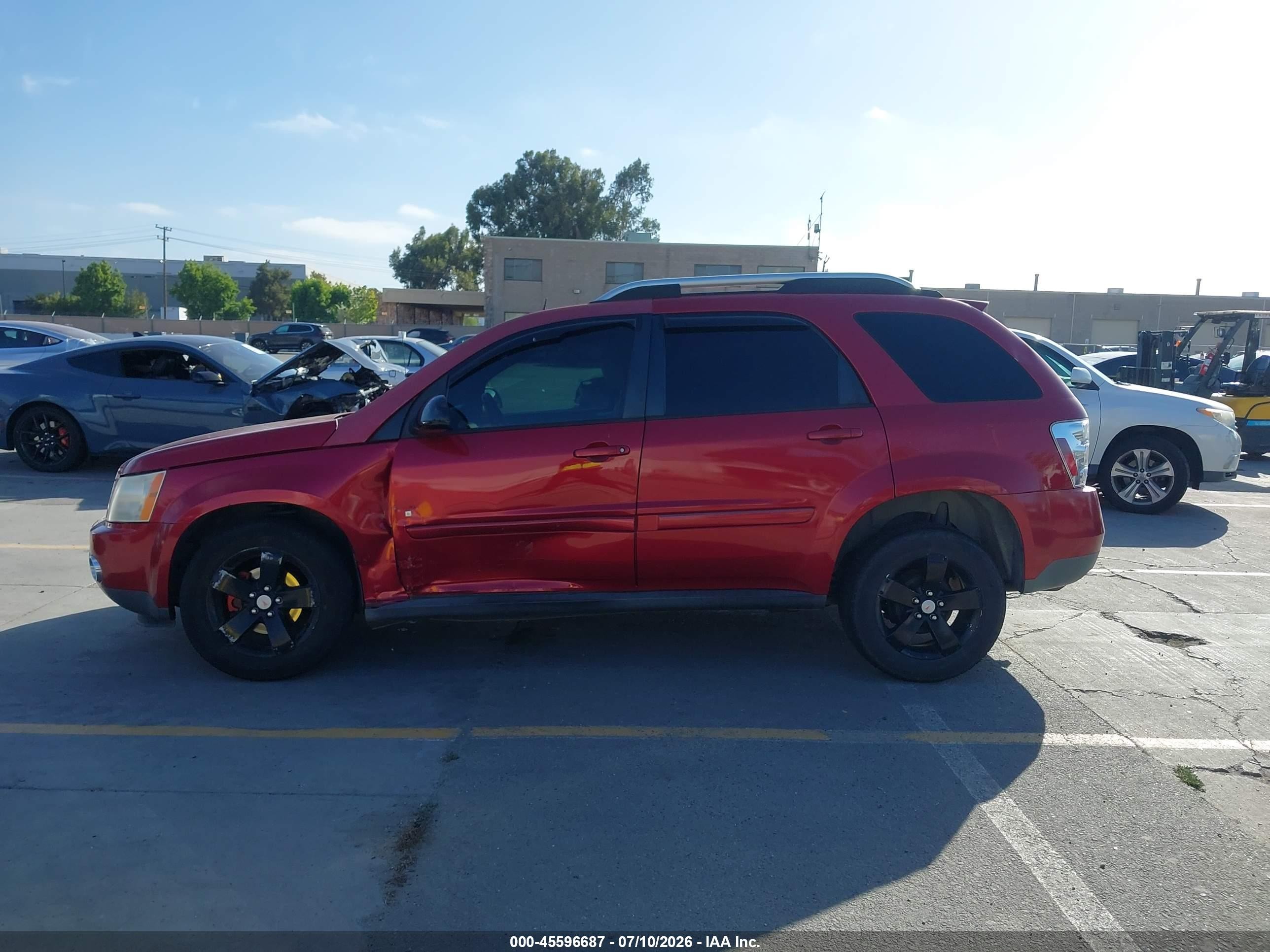 2006 Pontiac Torrent   Красный vin: 2CKDL63F266027074