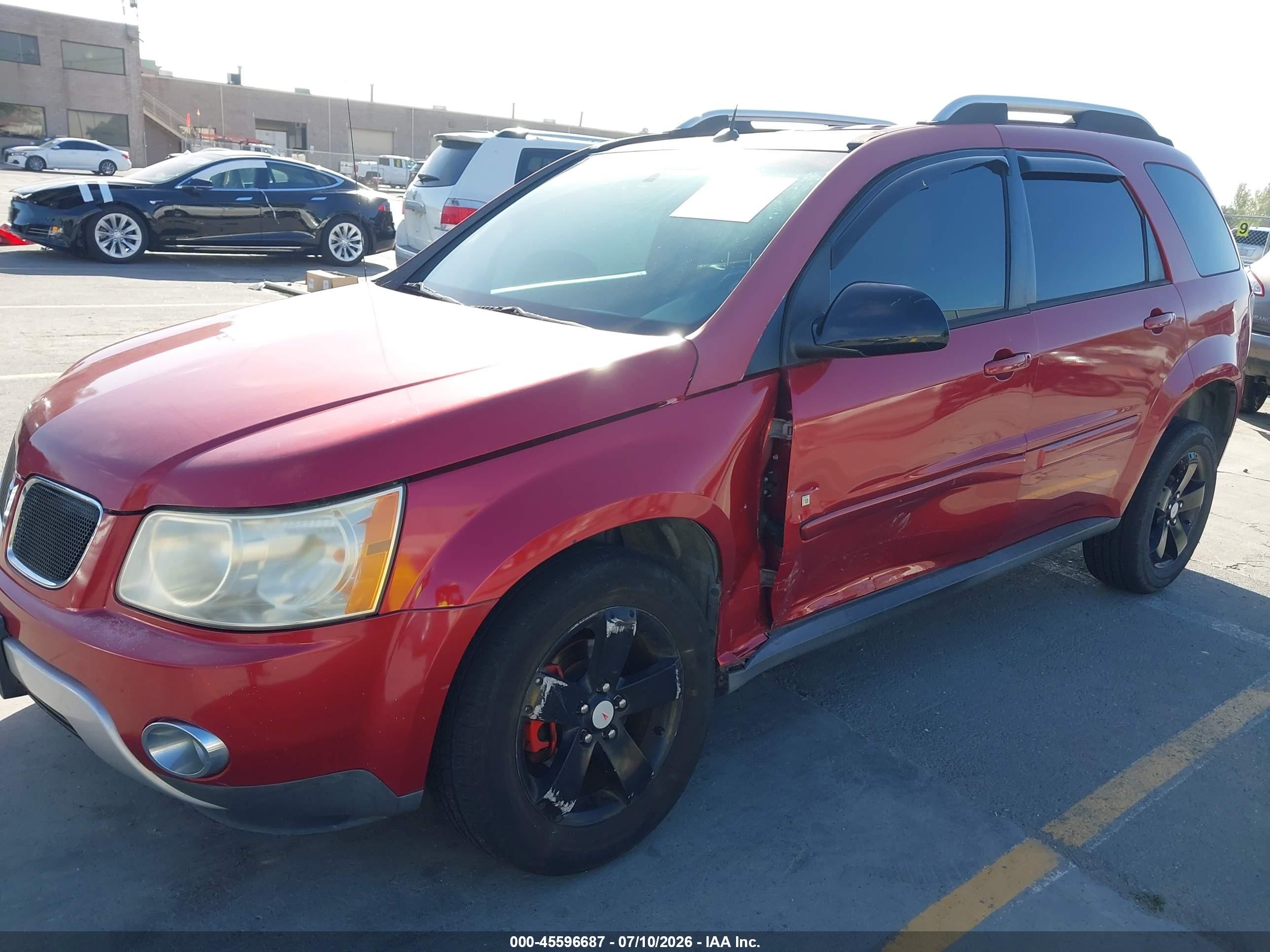 2006 Pontiac Torrent   Красный vin: 2CKDL63F266027074